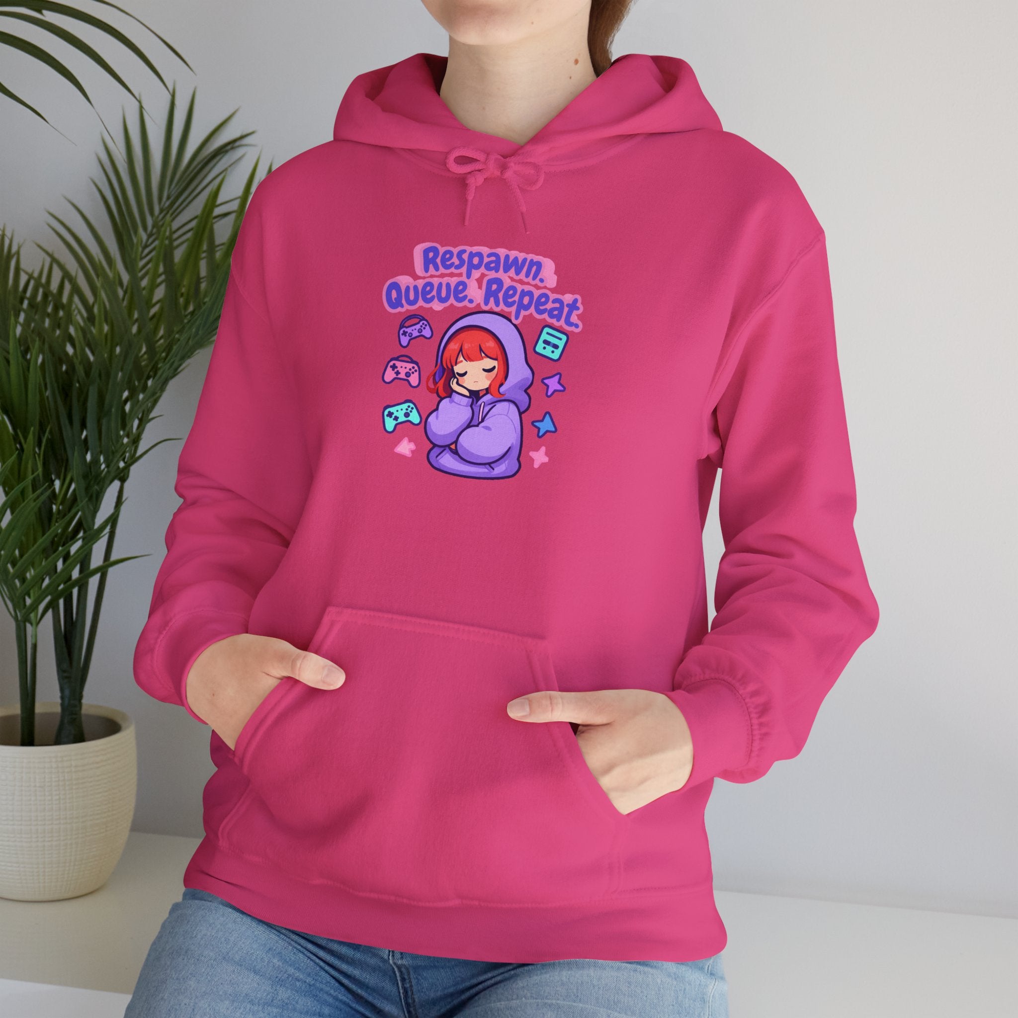 Respawn, Queue, Repeat Hoodie