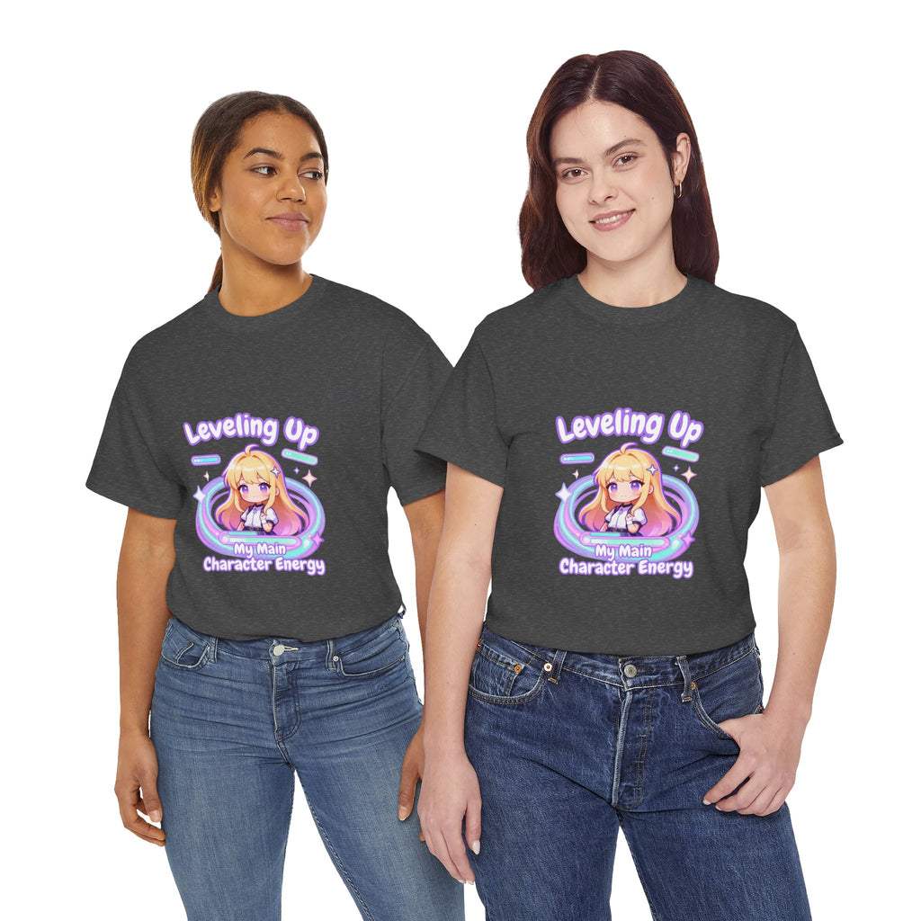 "Leveling Up" Cozy Tee