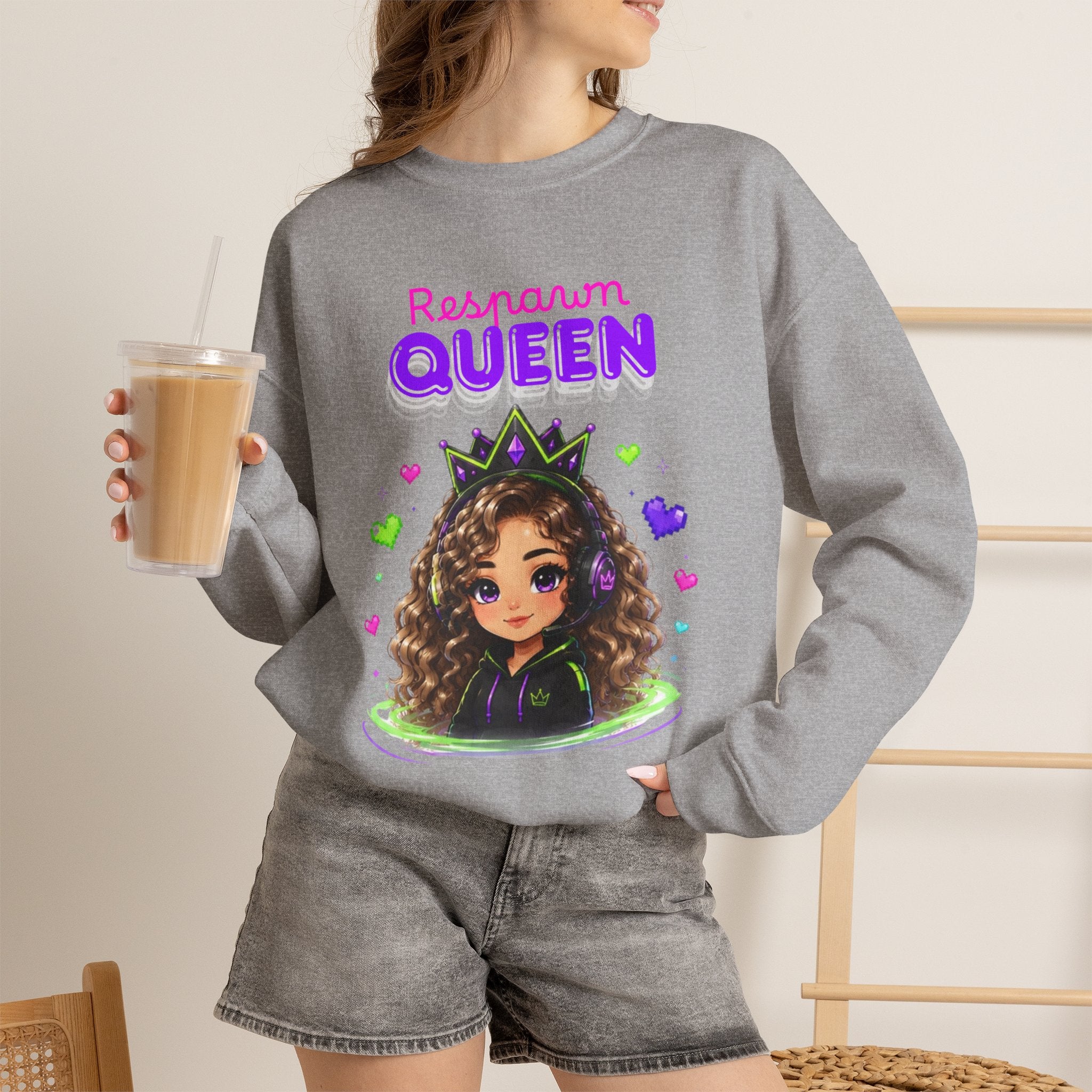 Chibi Queen Poppy Cozy Sweatshirt