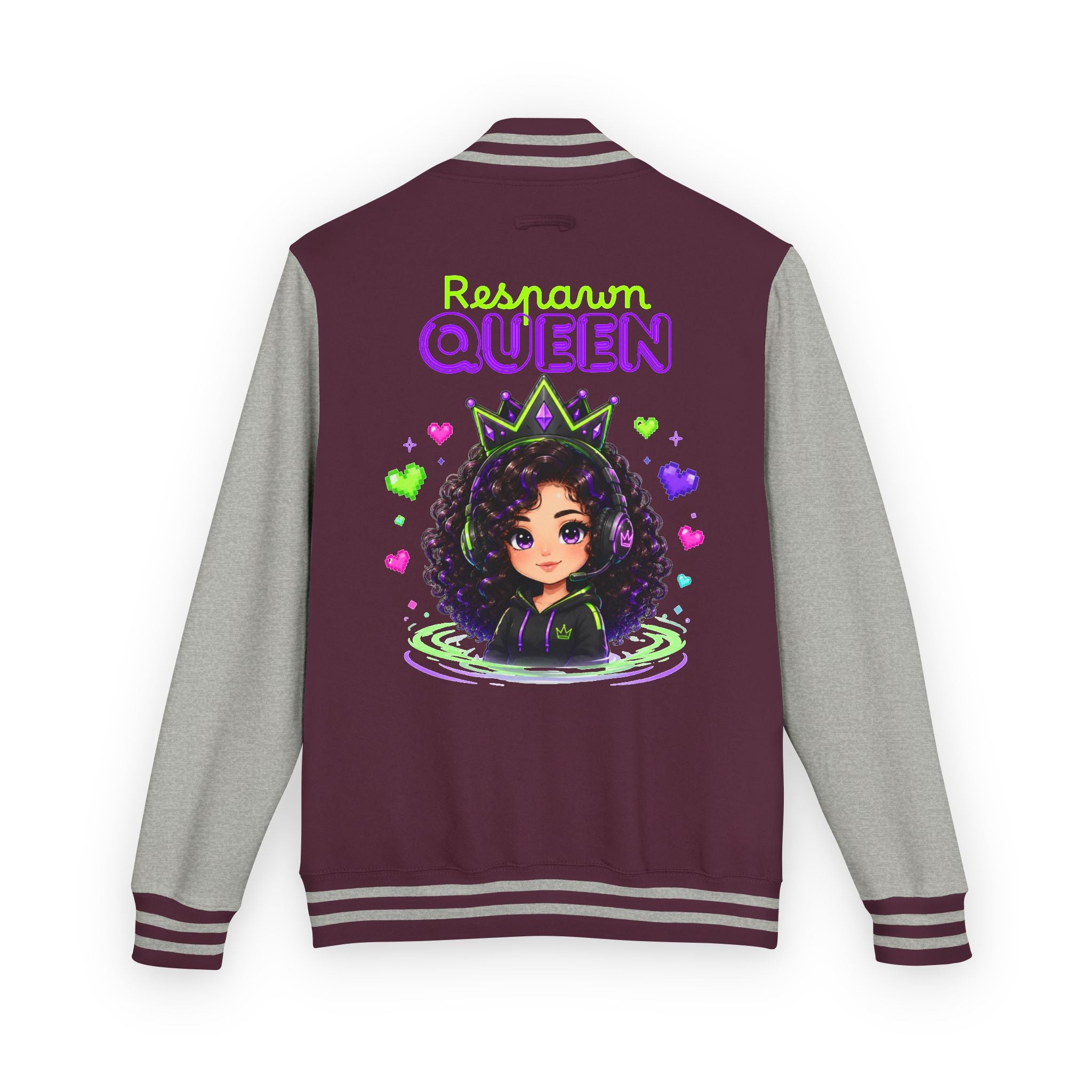 Chibi Queen Sprite Letterman Jacket