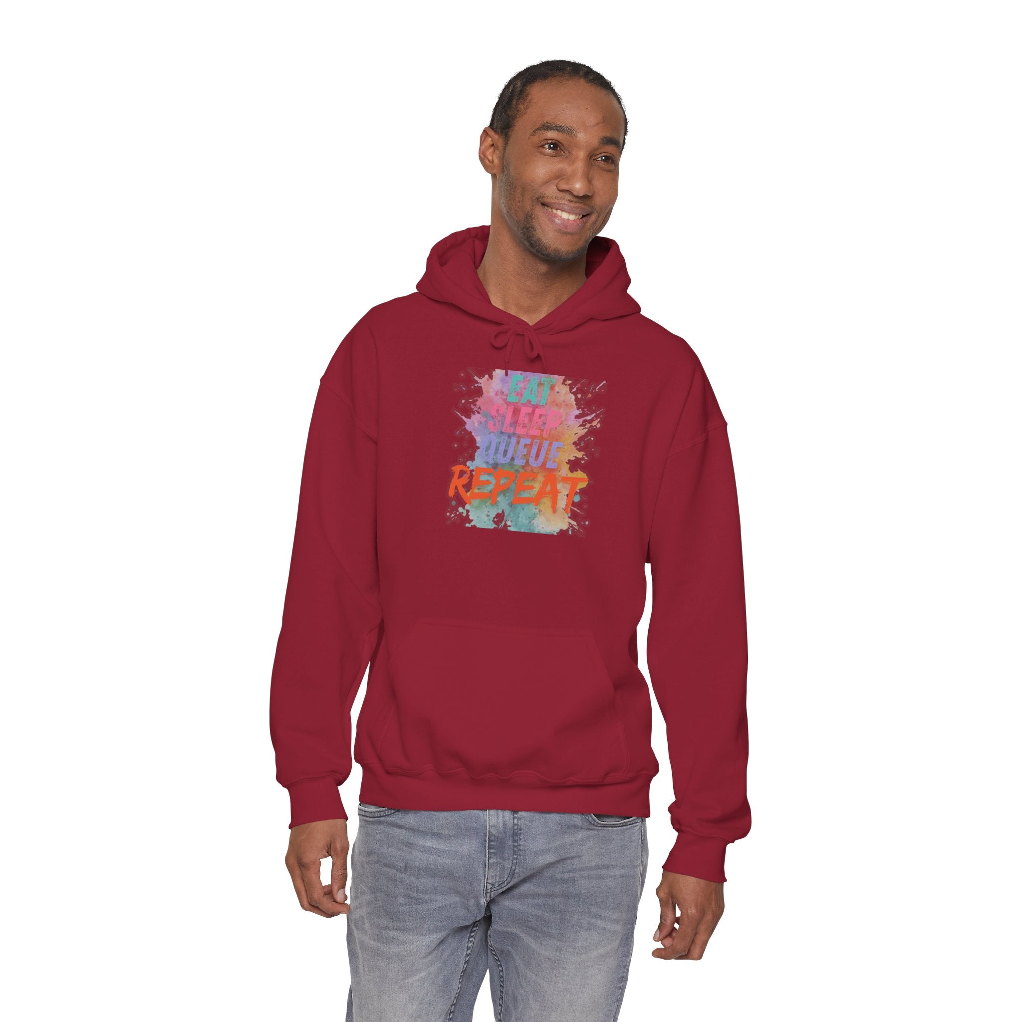 “Eat Sleep...” Cozy Hoodie