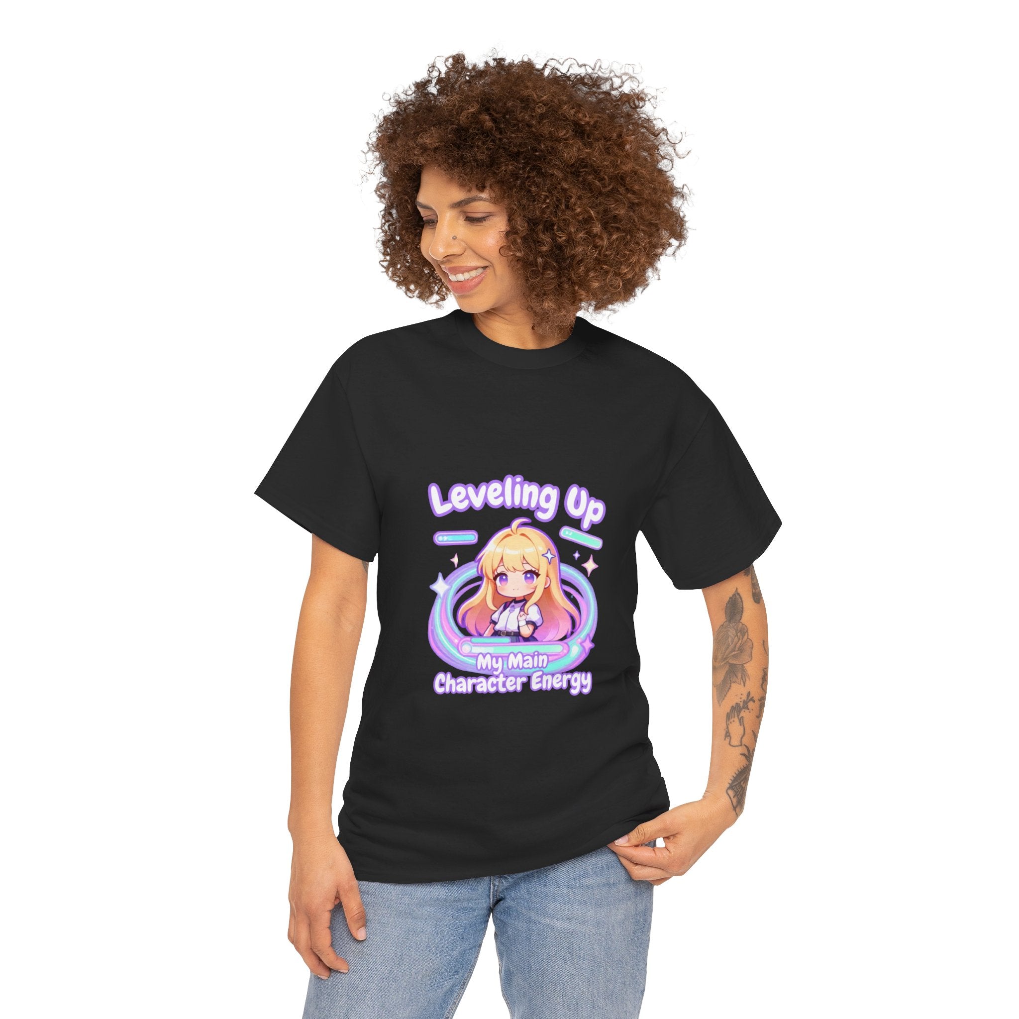 "Leveling Up" Cozy Tee