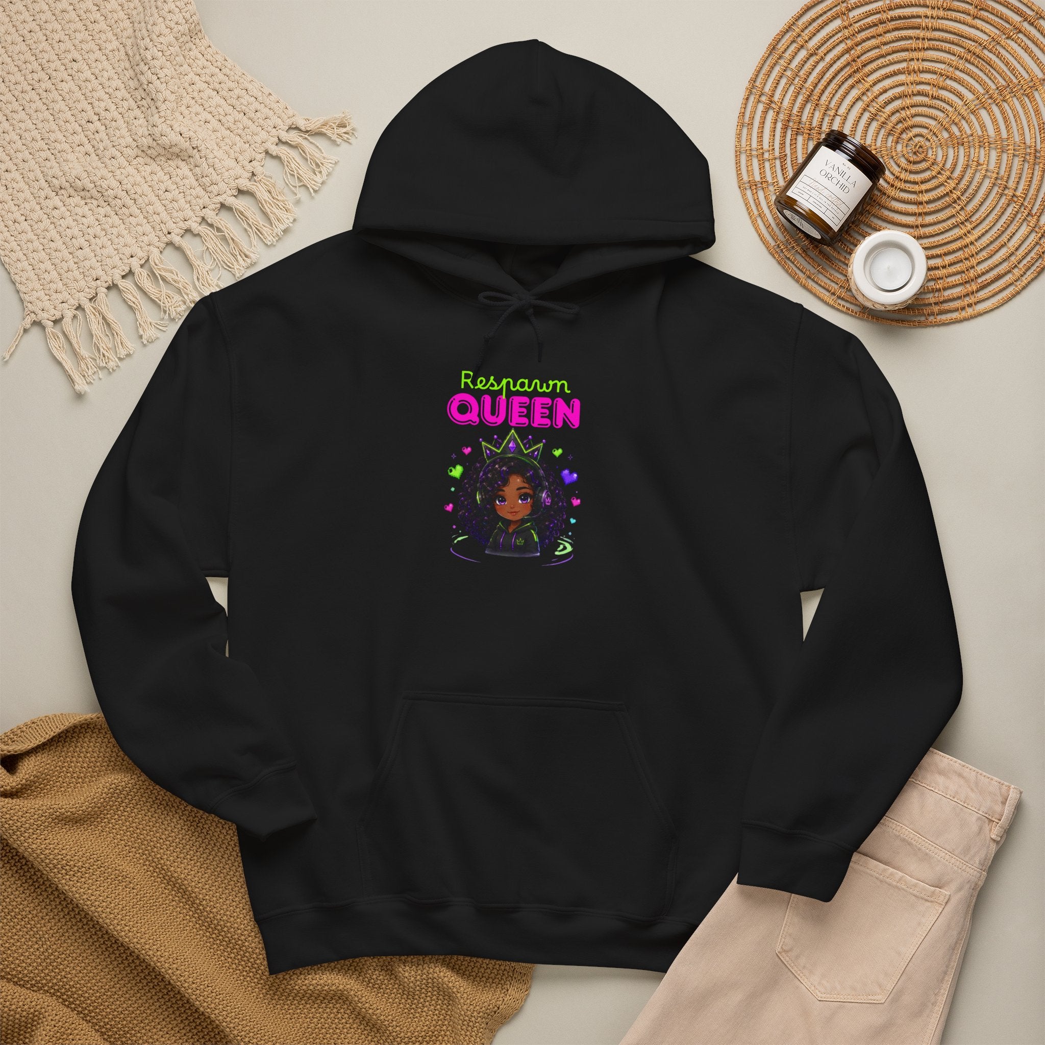 Chibi Queen Raven Hoodie