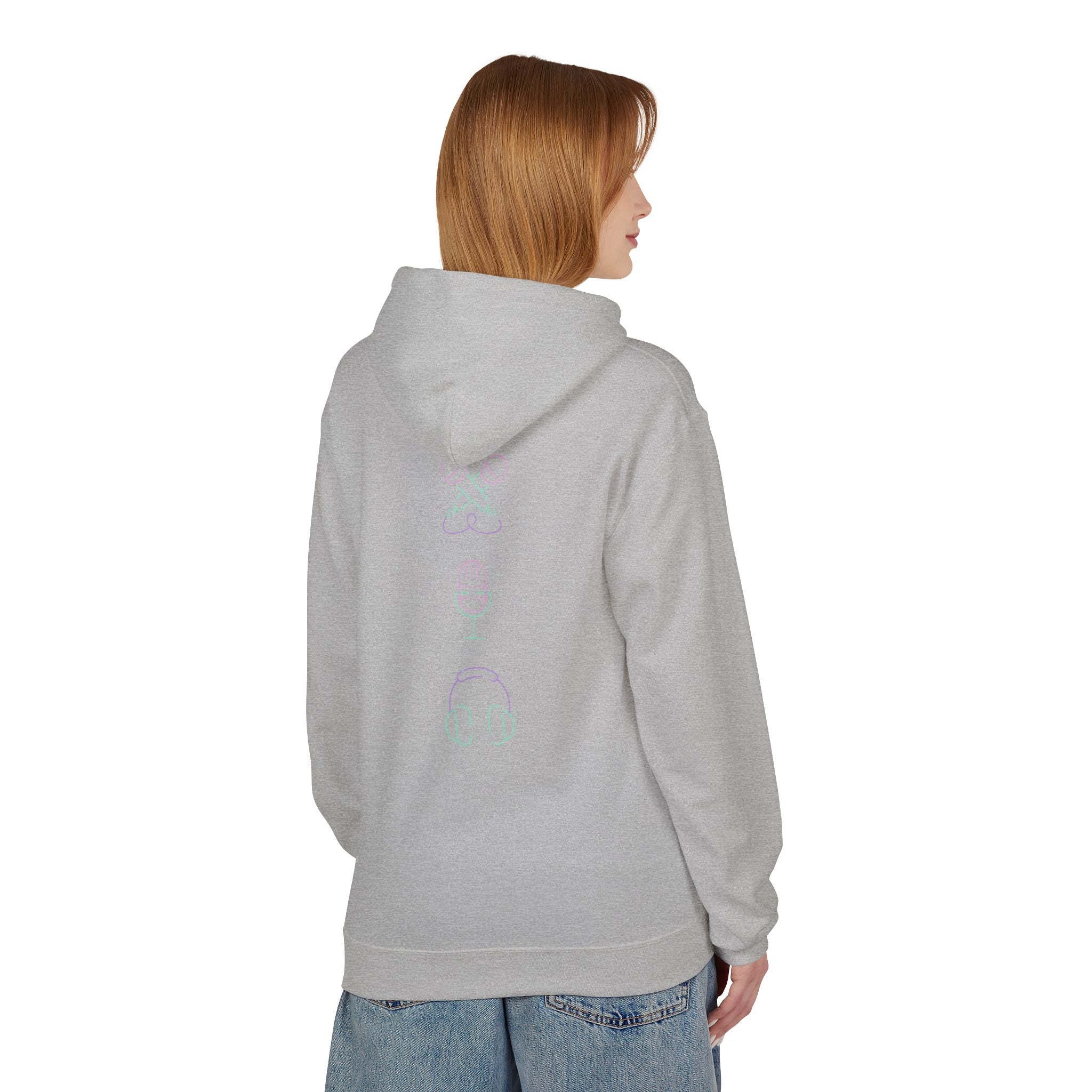 “Talking to Chat” Softstyle Fleece Hoodie