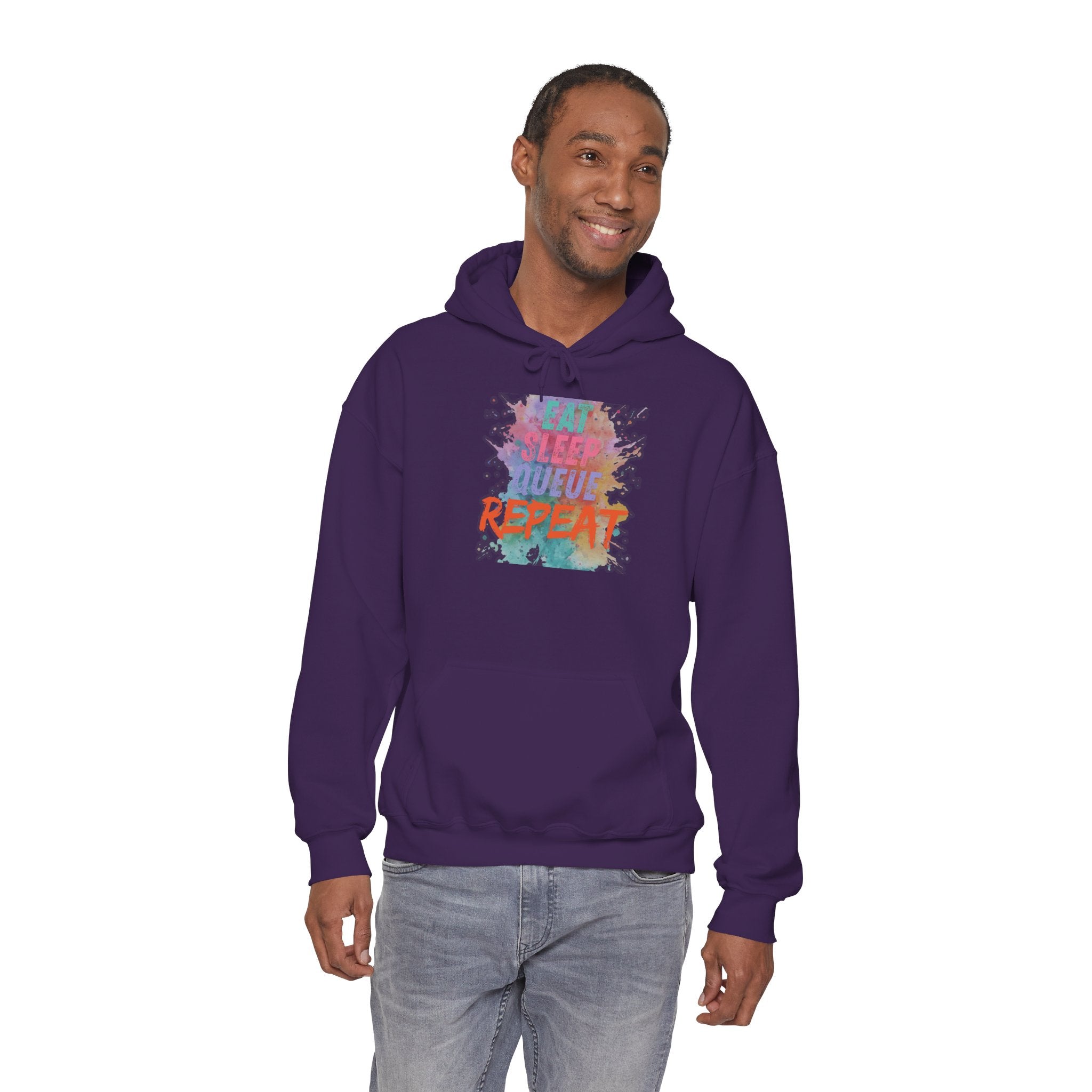 “Eat Sleep...” Cozy Hoodie