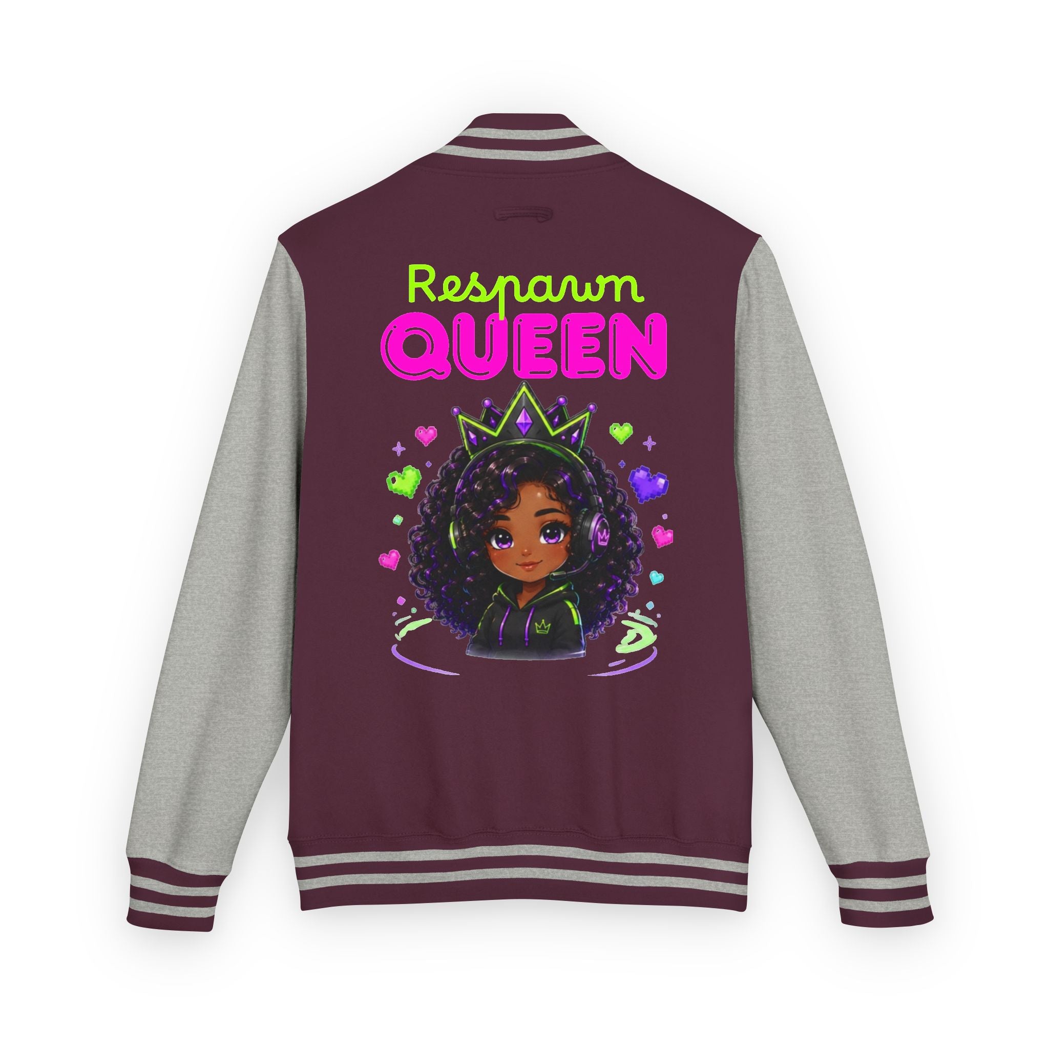 Chibi Queen Raven Letterman Jacket