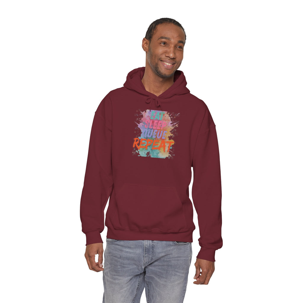“Eat Sleep...” Cozy Hoodie