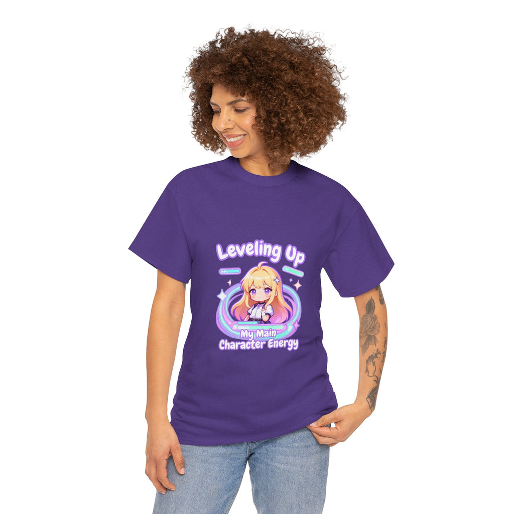 "Leveling Up" Cozy Tee
