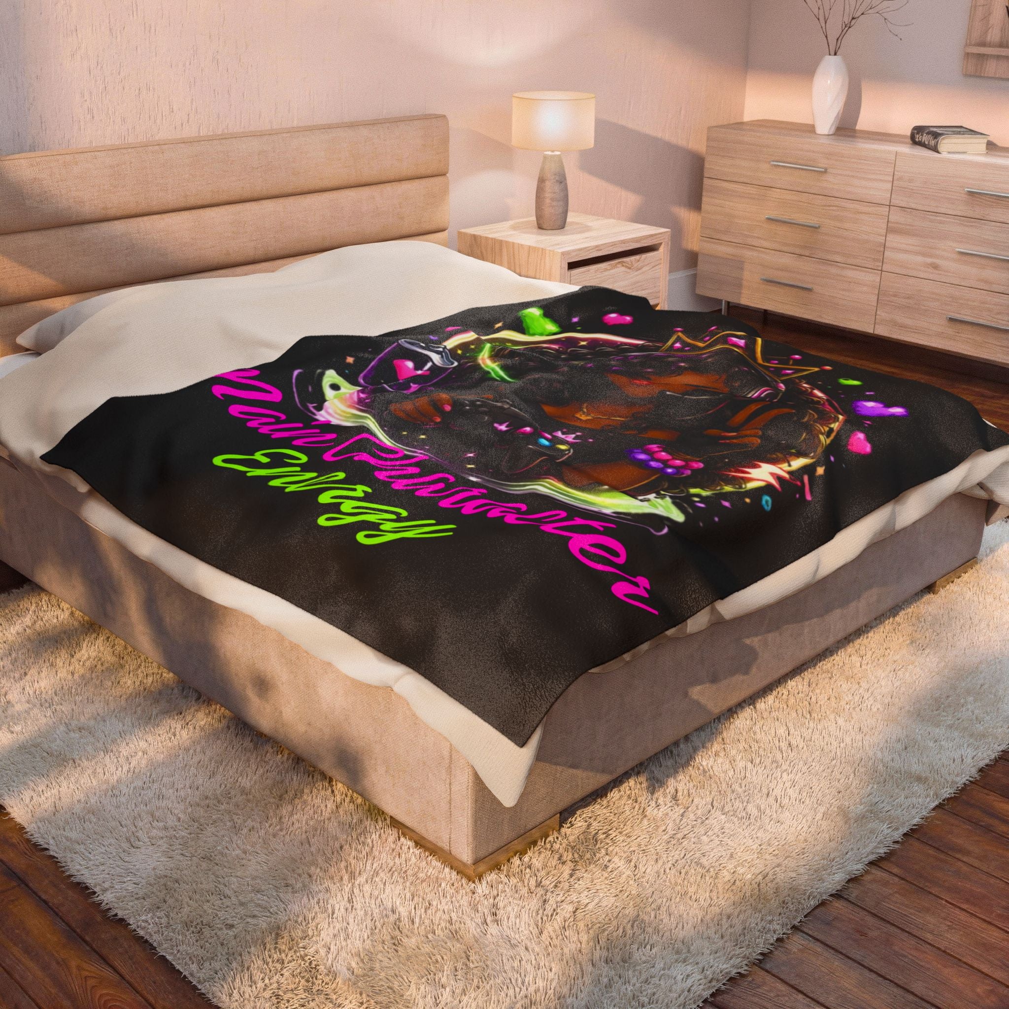 Gamer Luna  “MCE” Plush Blanket