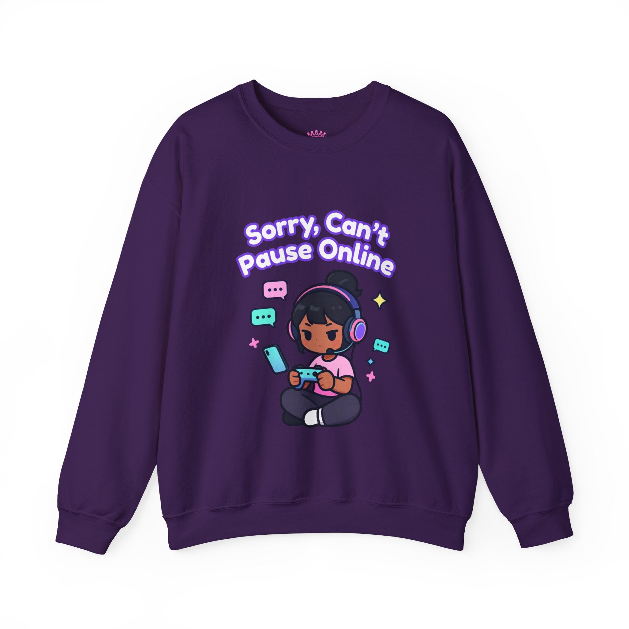 Sorry Can’t Pause Cozy Sweatshirt