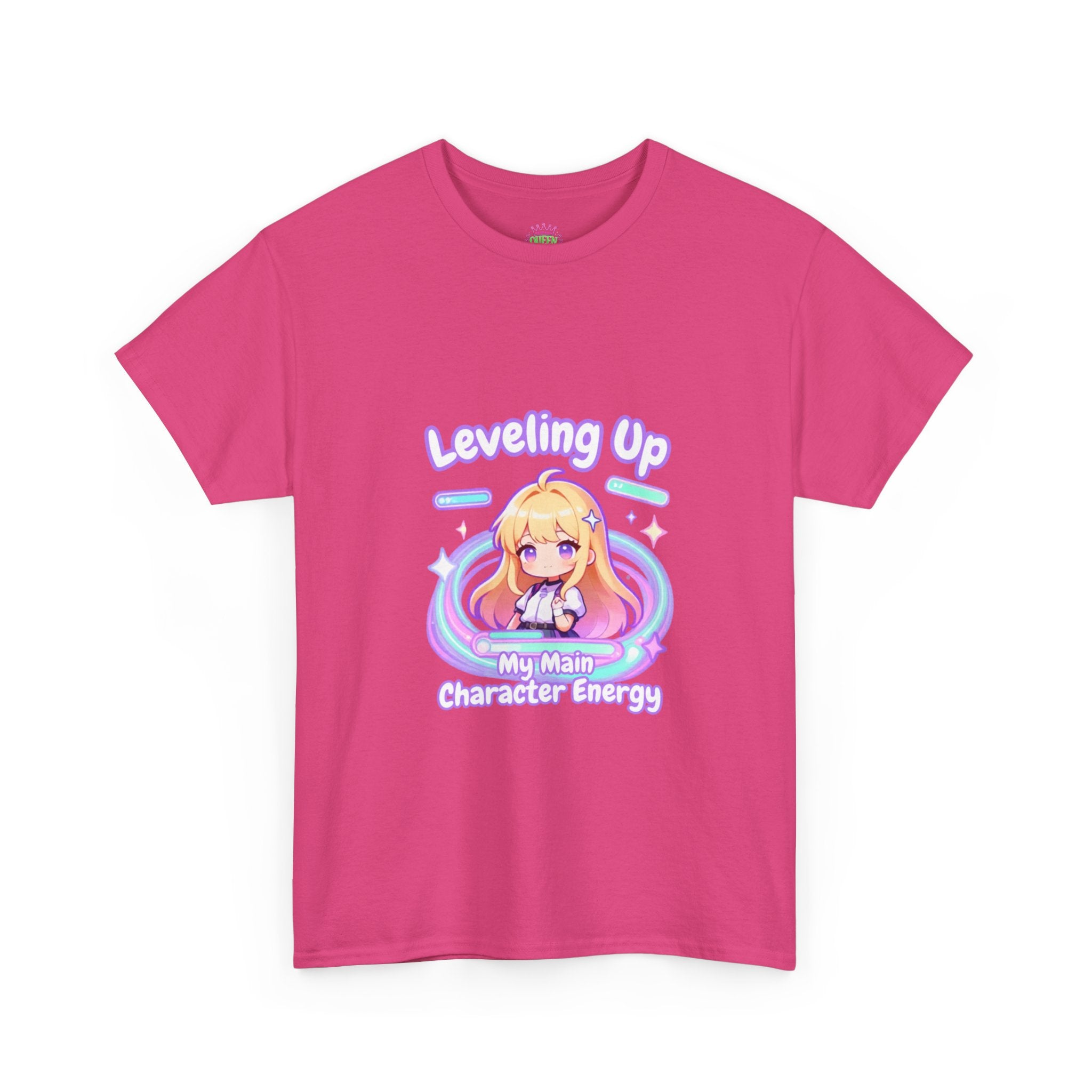 "Leveling Up" Unisex Heavy Cotton Tee