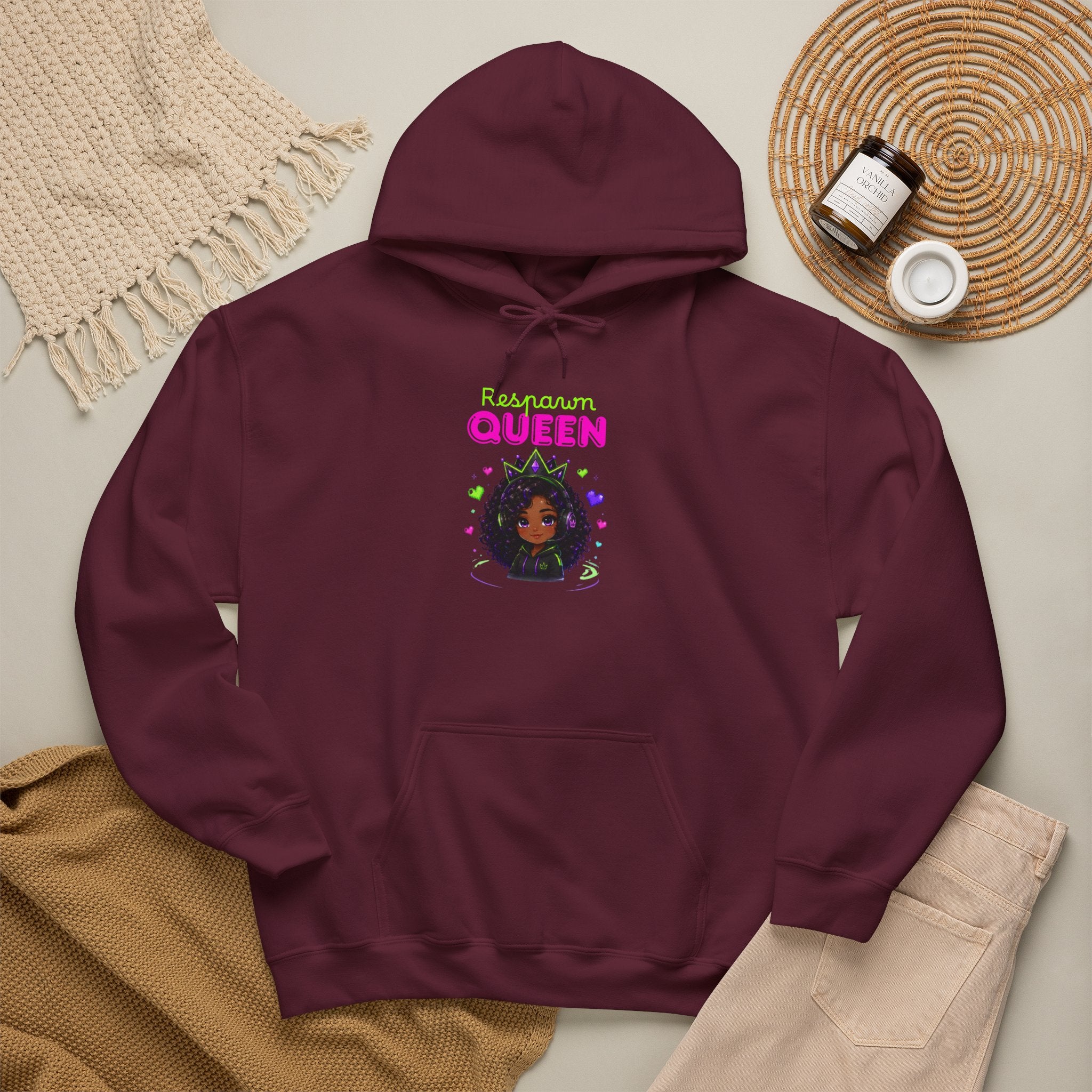 Chibi Queen Raven Hoodie