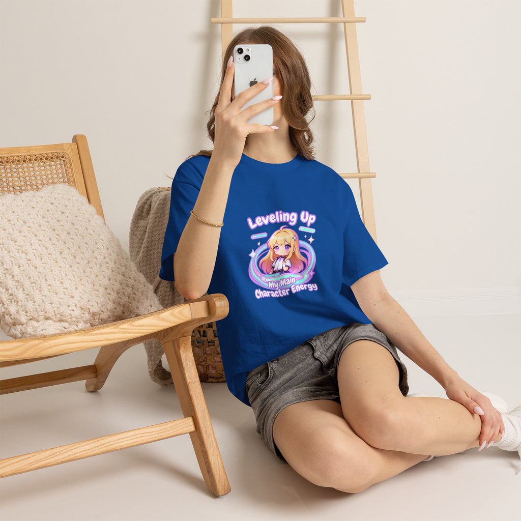 "Leveling Up" Cozy Tee