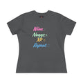 “Wine, Nuggs, XP, Repeat” Women's Cotton Tee