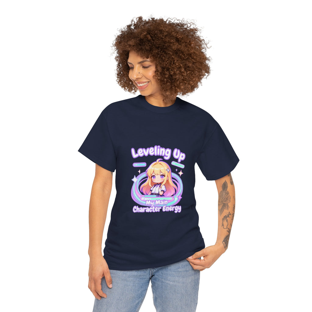 "Leveling Up" Cozy Tee