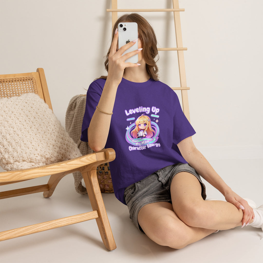 "Leveling Up" Cozy Tee