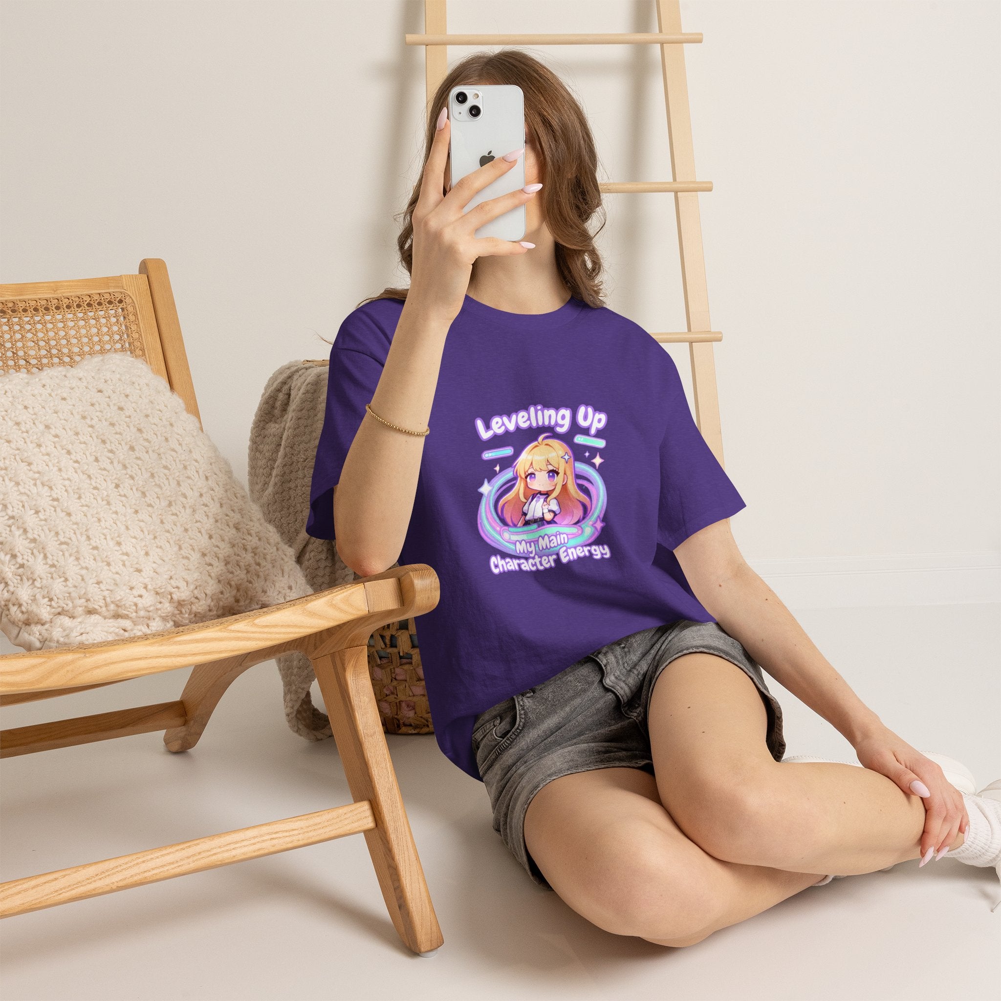 "Leveling Up" Cozy Tee