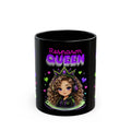 Chibi Queen Poppy Black Mug