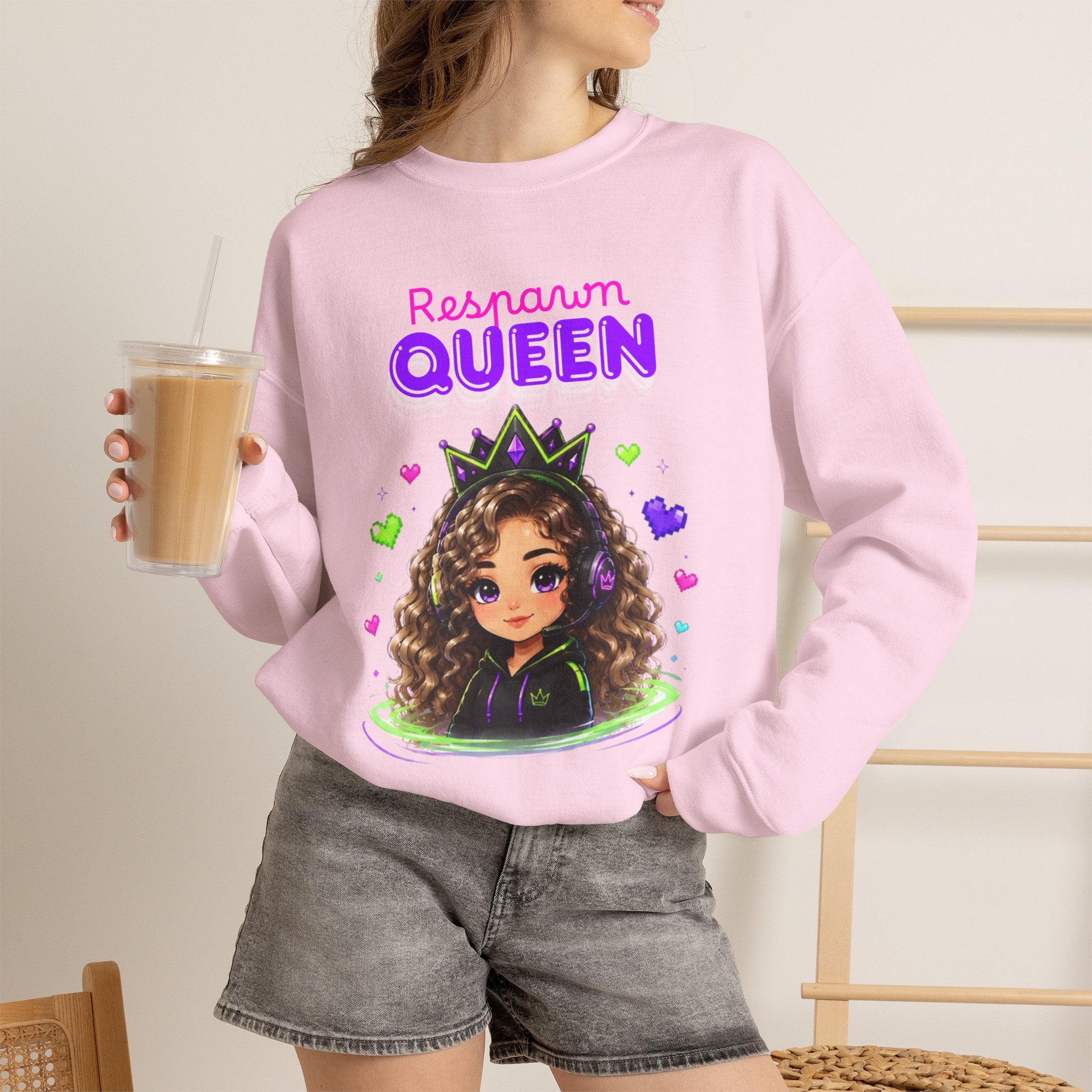 Chibi Queen Poppy Cozy Sweatshirt