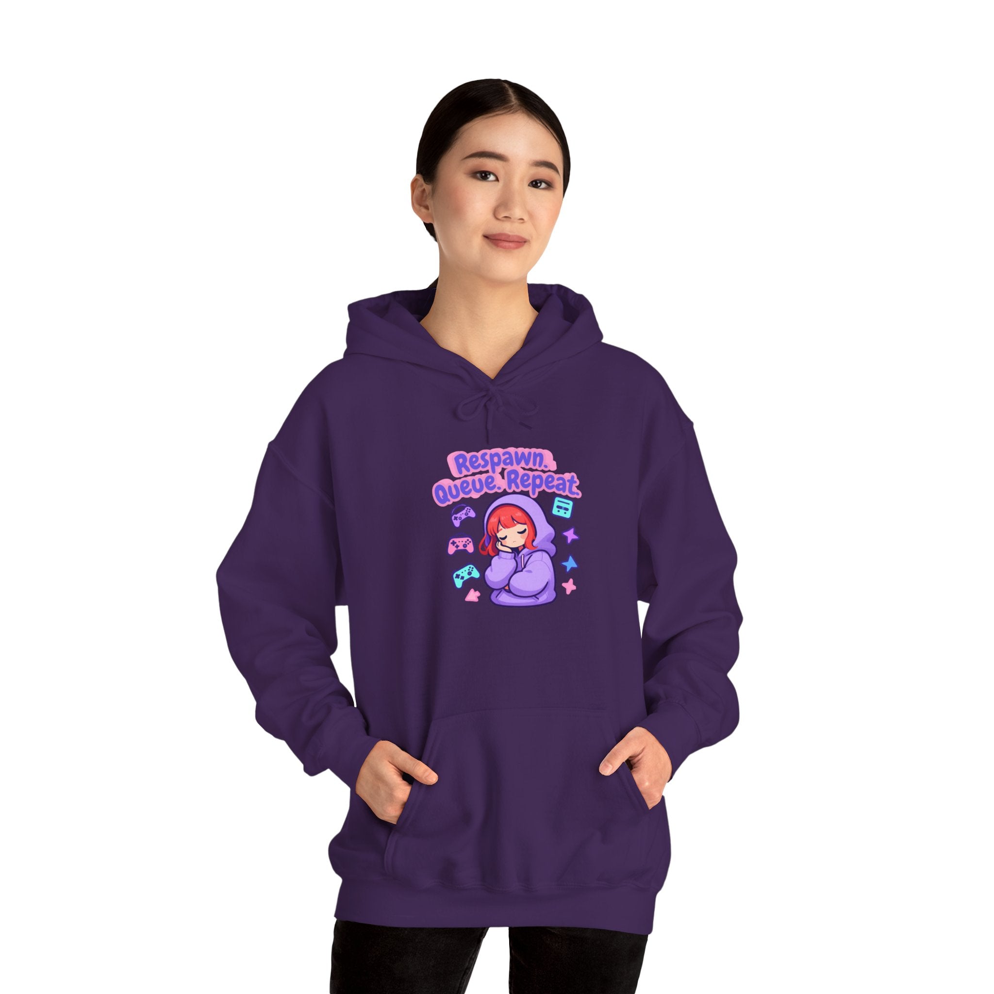 Respawn, Queue, Repeat Hoodie
