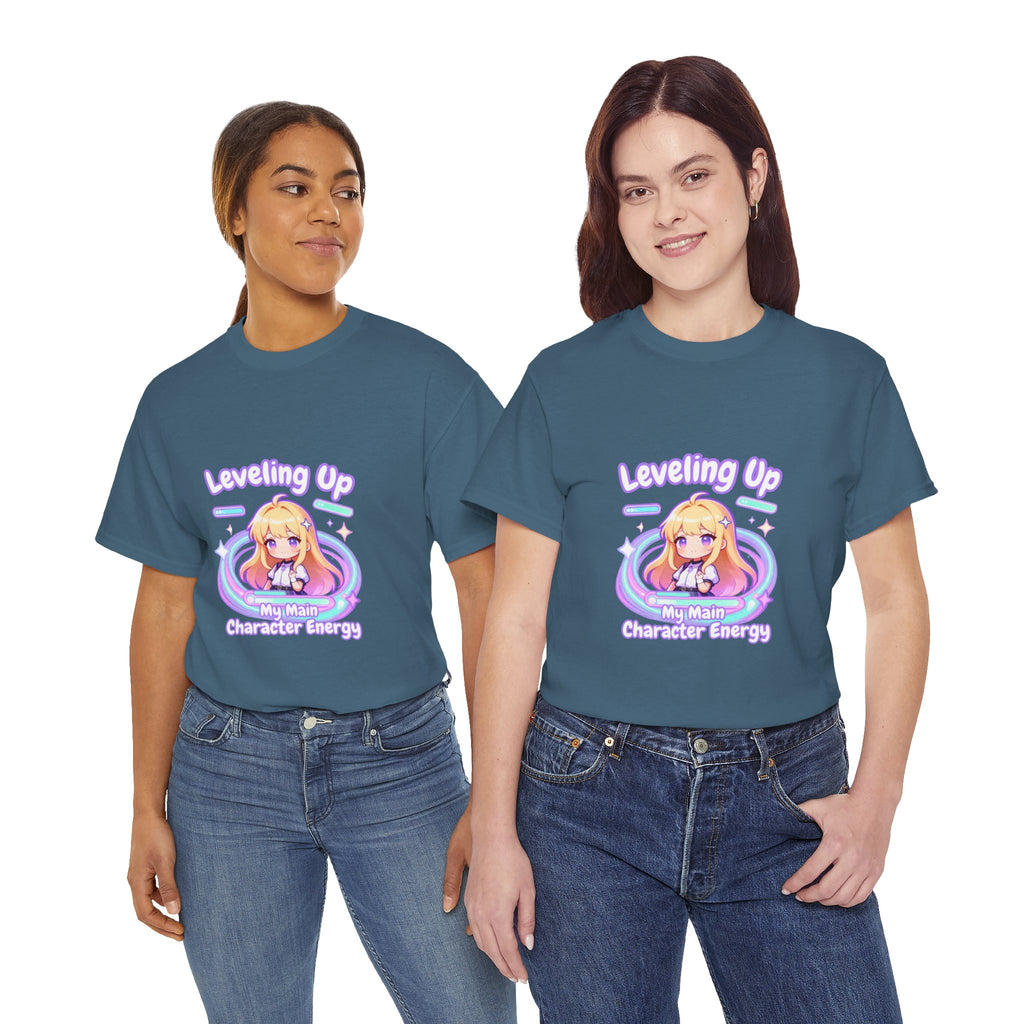 "Leveling Up" Cozy Tee
