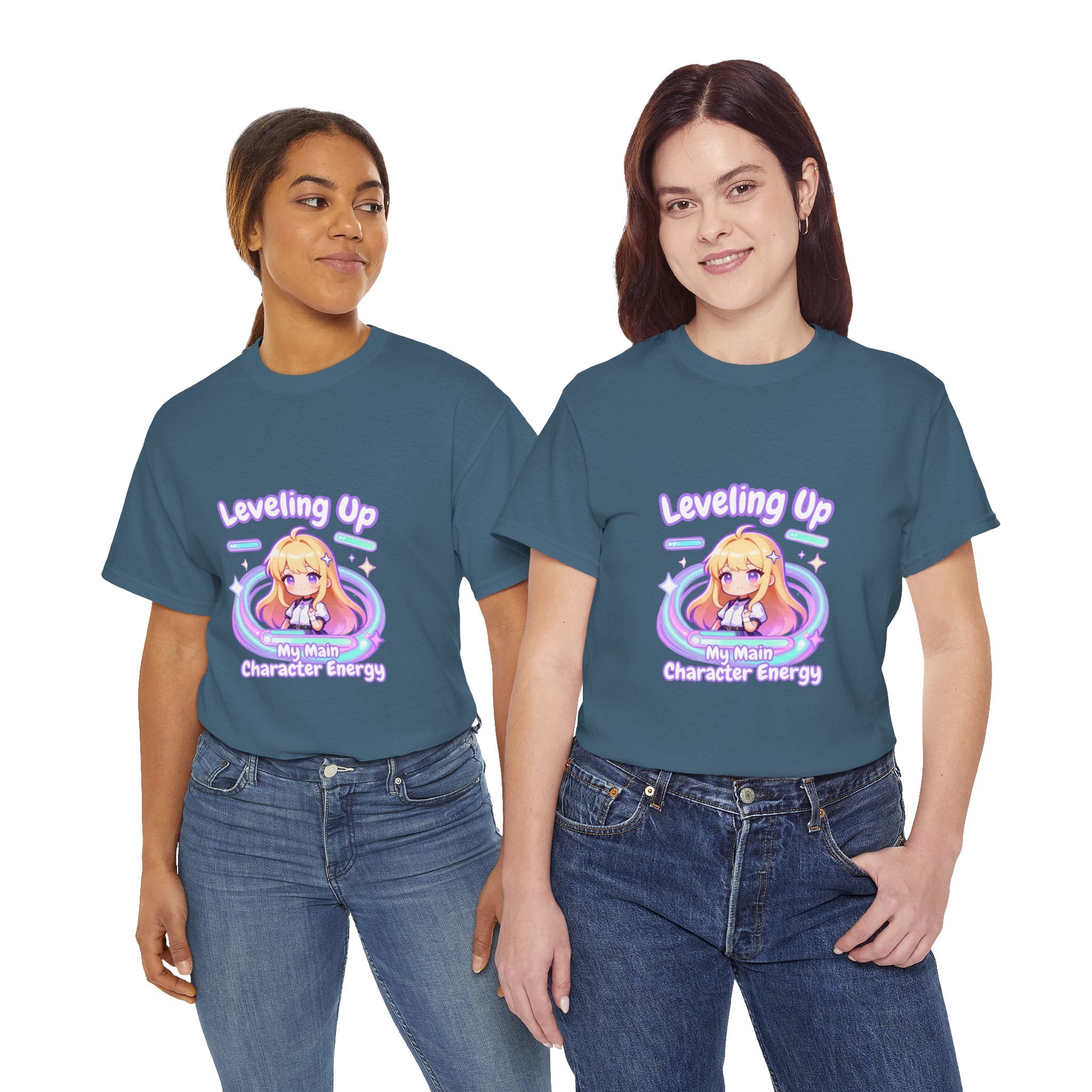 "Leveling Up" Cozy Tee