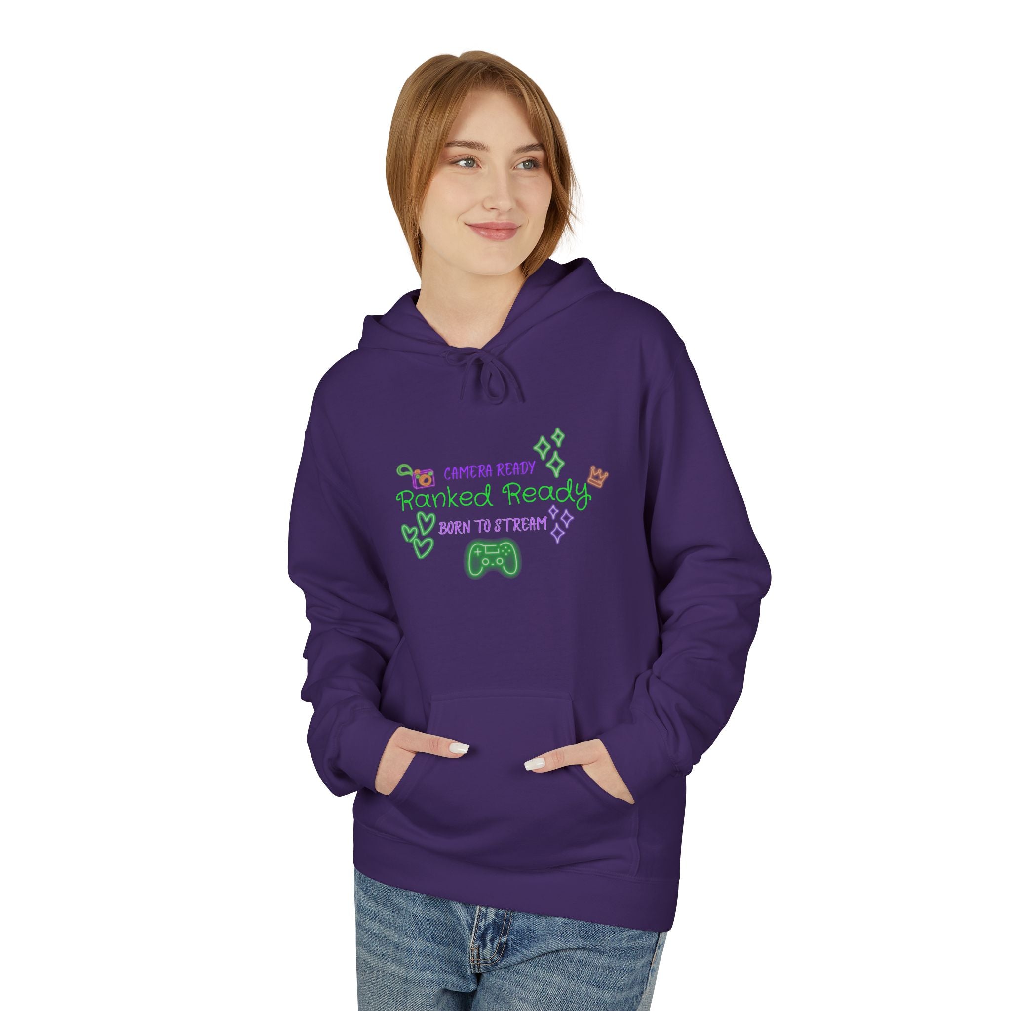 “Camera Ready” Softstyle Fleece Hoodie