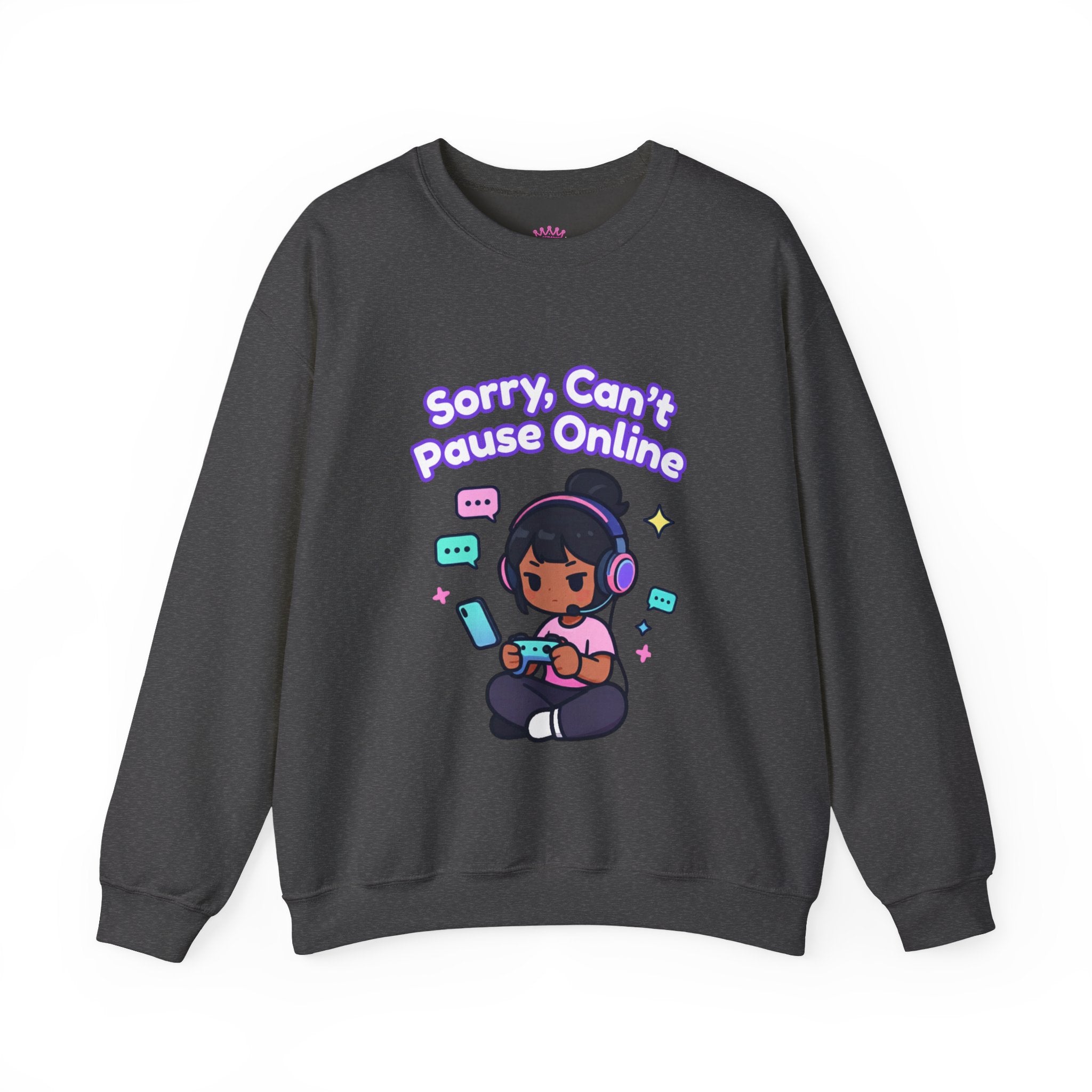 Sorry Can’t Pause Cozy Sweatshirt