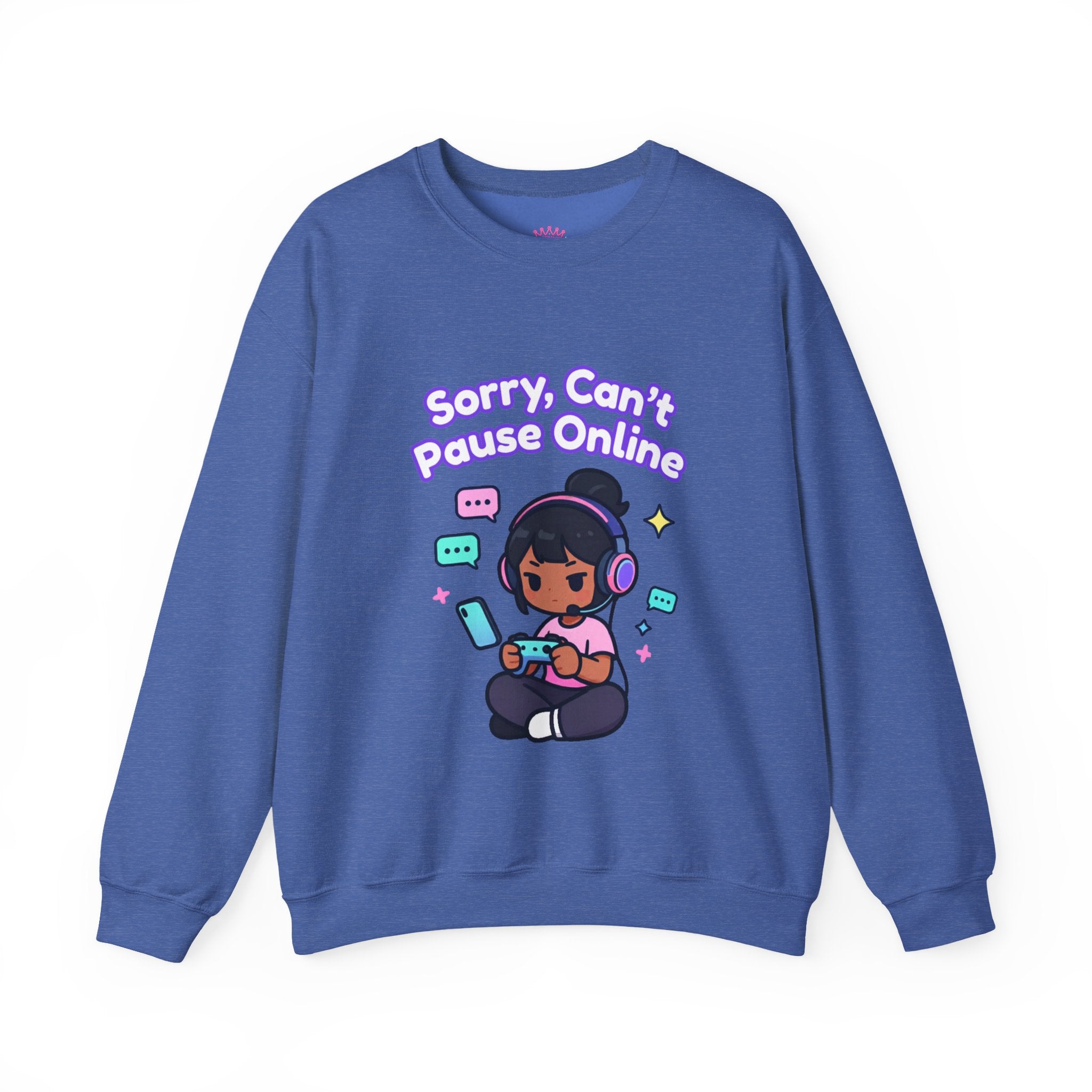 Sorry Can’t Pause Cozy Sweatshirt