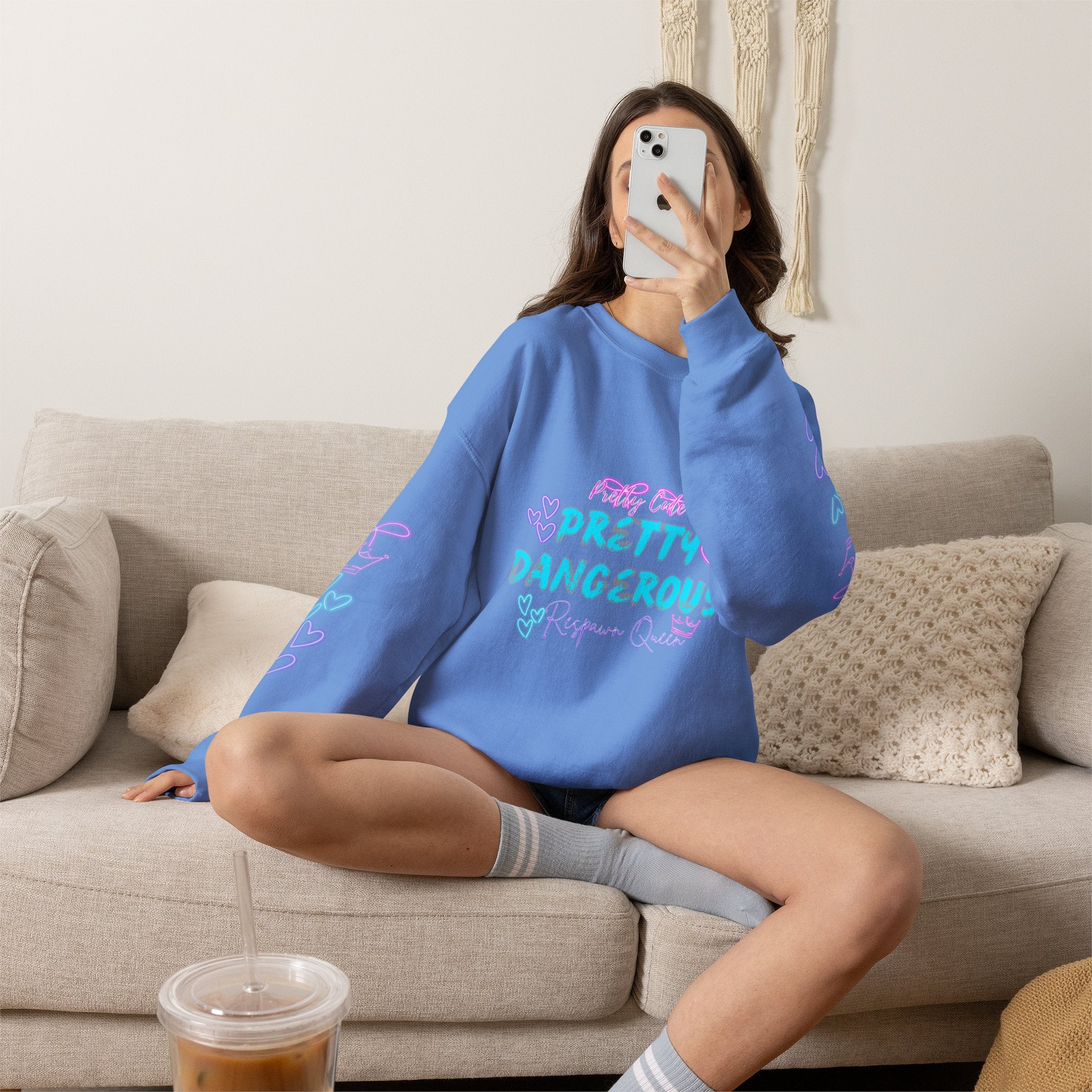 “Pretty Cute” Cozy Sweatshirt