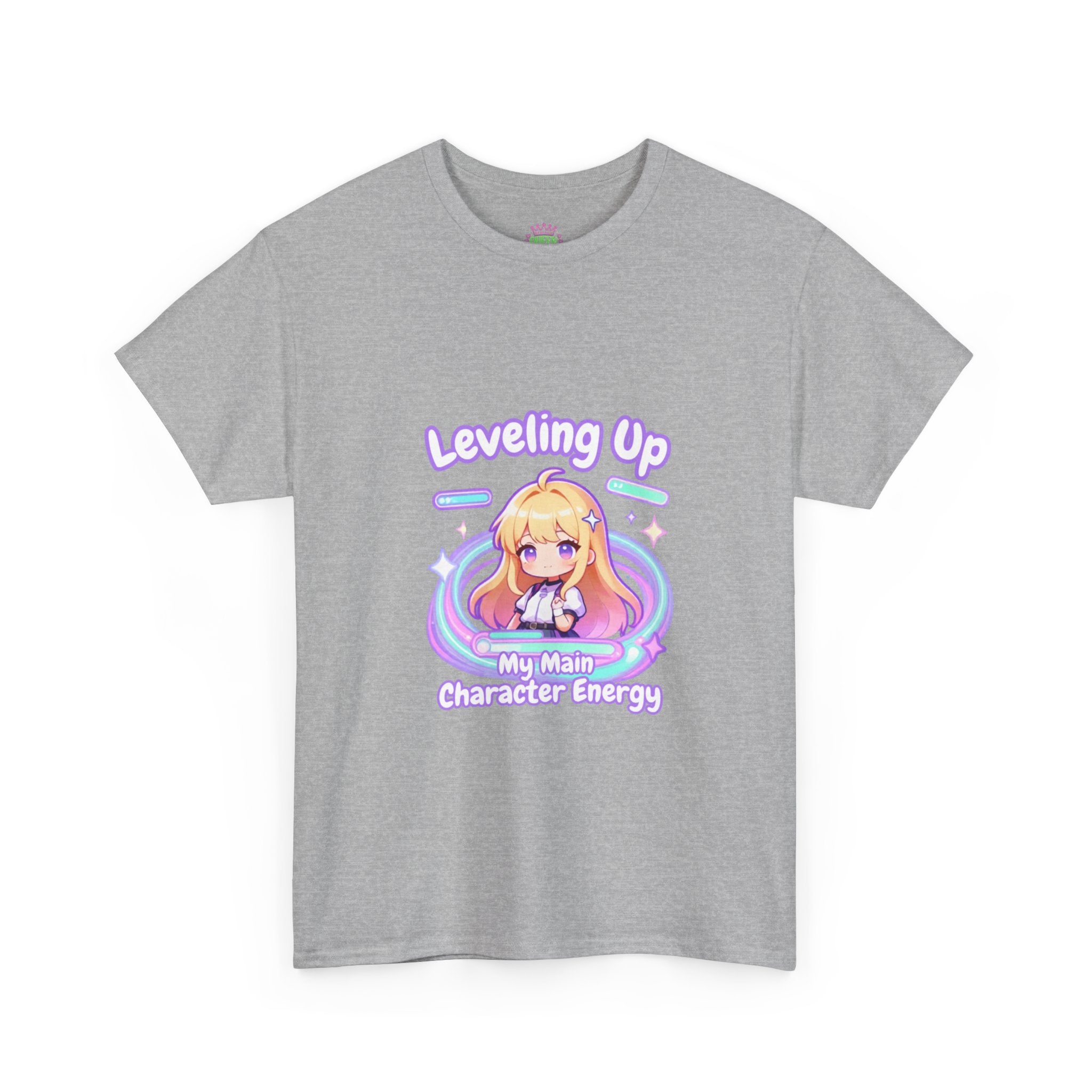"Leveling Up" Unisex Heavy Cotton Tee