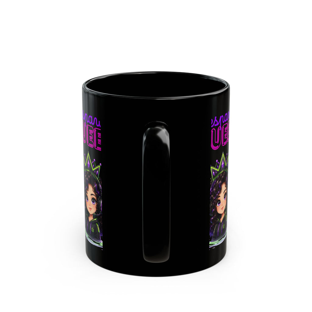 Chibi Queen Sprite Black Mug