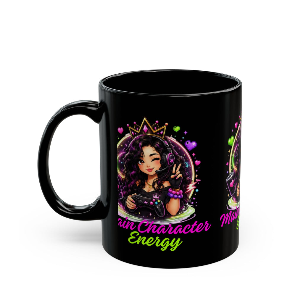 Gamer Ember “MCE” Black Mug