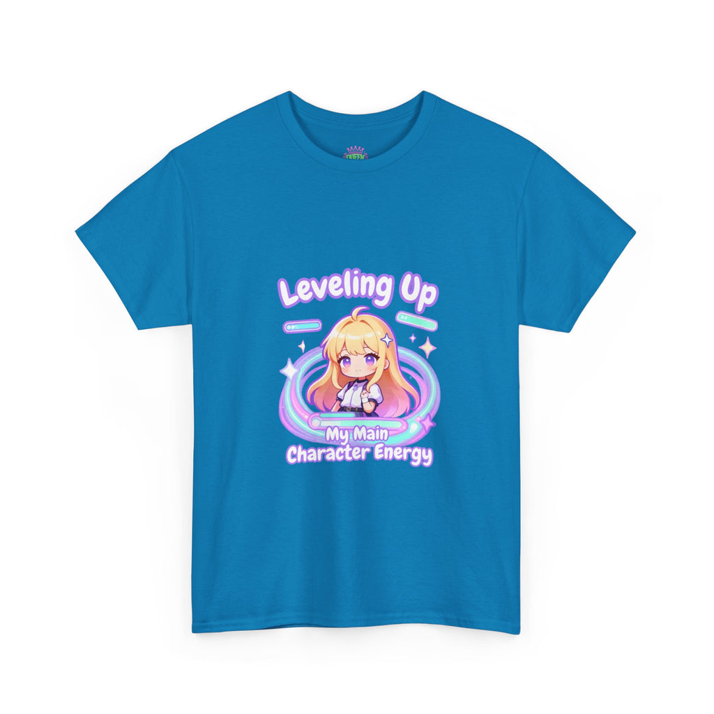 "Leveling Up" Unisex Heavy Cotton Tee