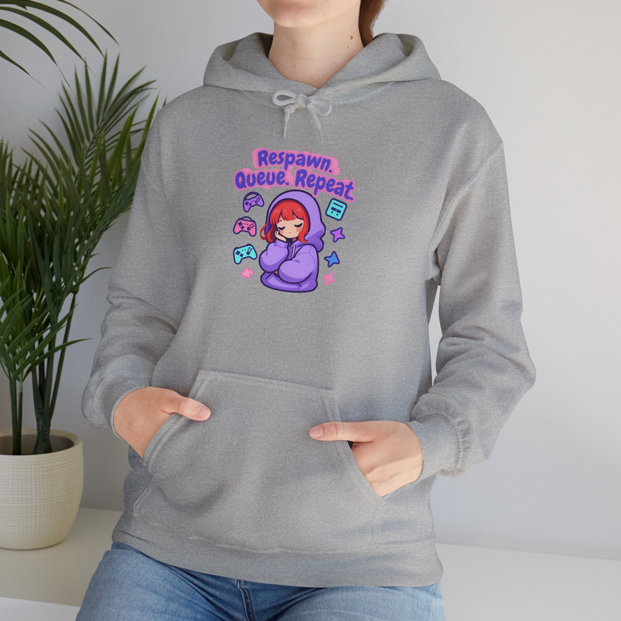 Respawn, Queue, Repeat Hoodie