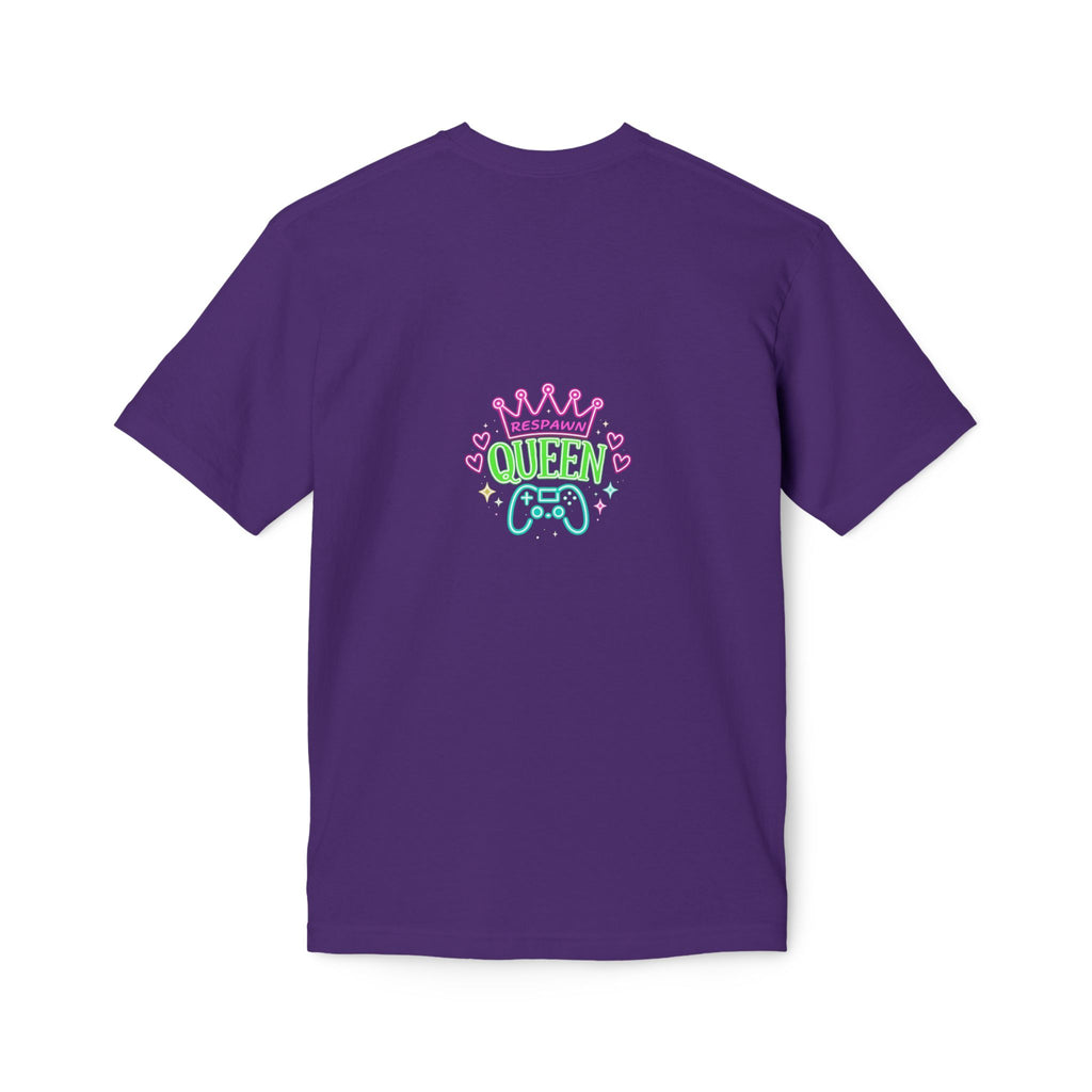 Gamer Queen T-Shirt — Afro Gamer Crown Graphic Tee