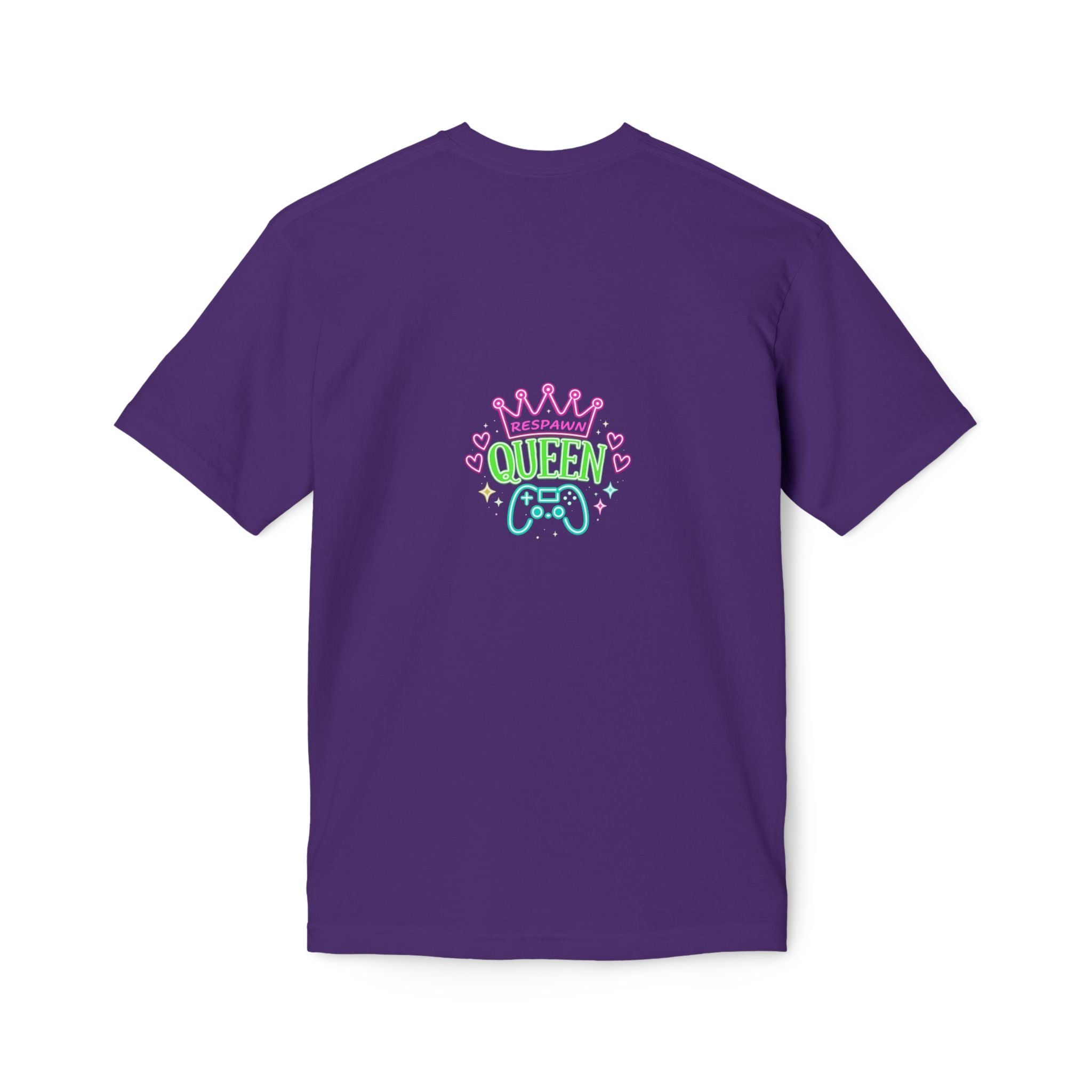 Gamer Queen T-Shirt — Afro Gamer Crown Graphic Tee