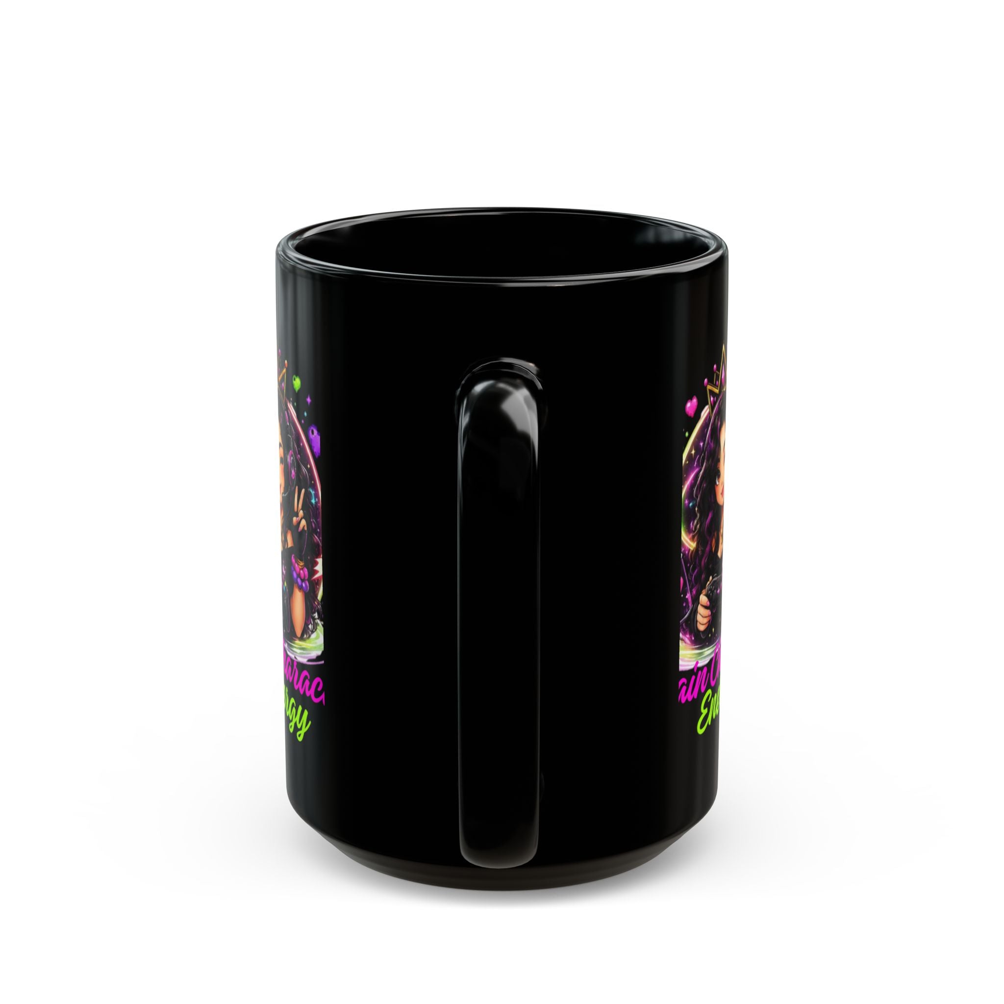 Gamer Ember “MCE” Black Mug