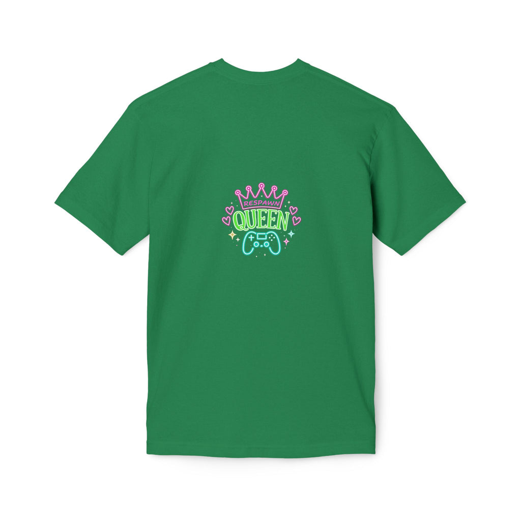 Gamer Queen T-Shirt — Afro Gamer Crown Graphic Tee