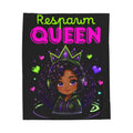 Chibi Queen Raven Plush Blanket