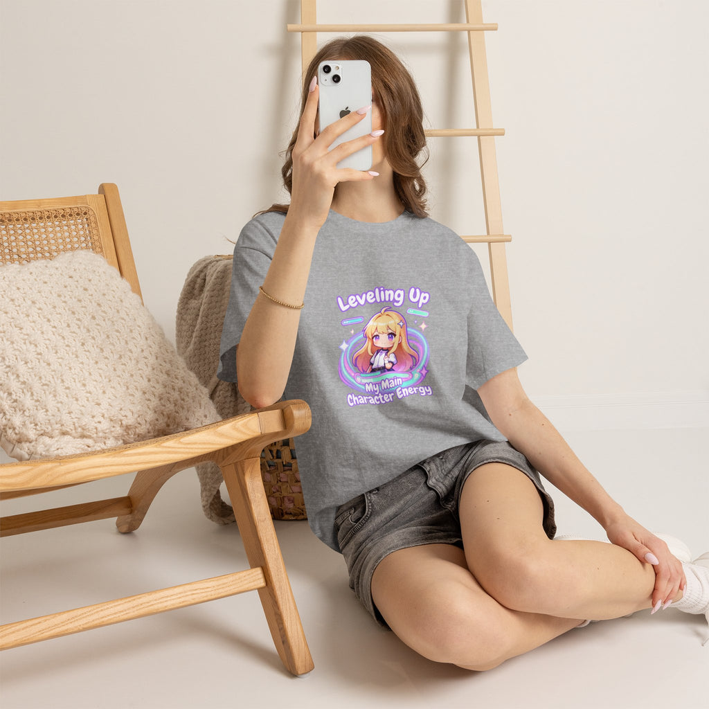 "Leveling Up" Cozy Tee