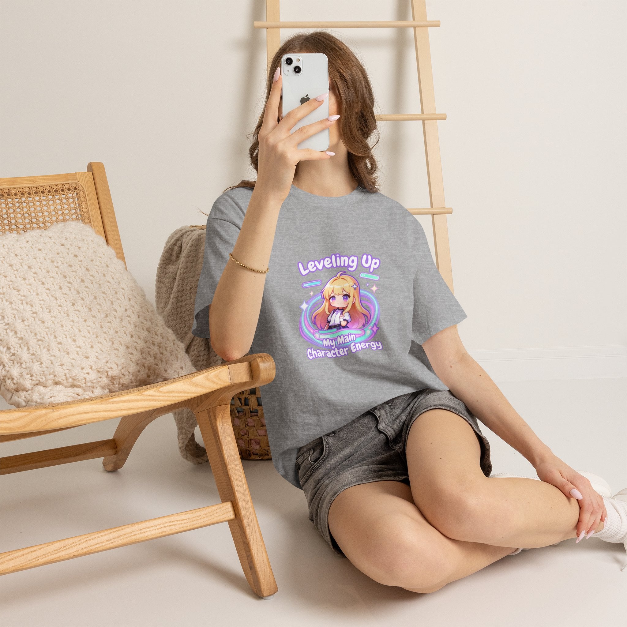 "Leveling Up" Cozy Tee