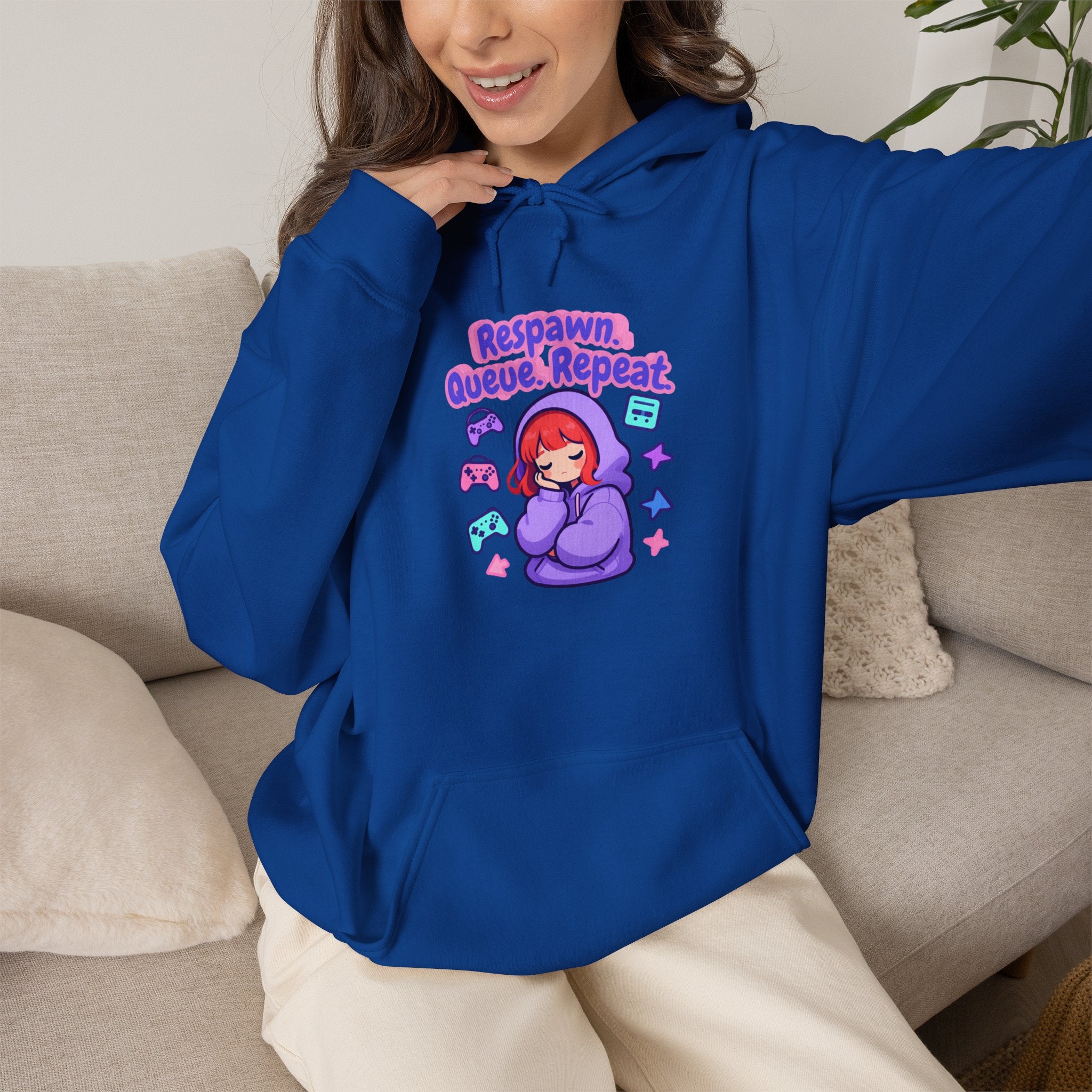Respawn, Queue, Repeat Hoodie