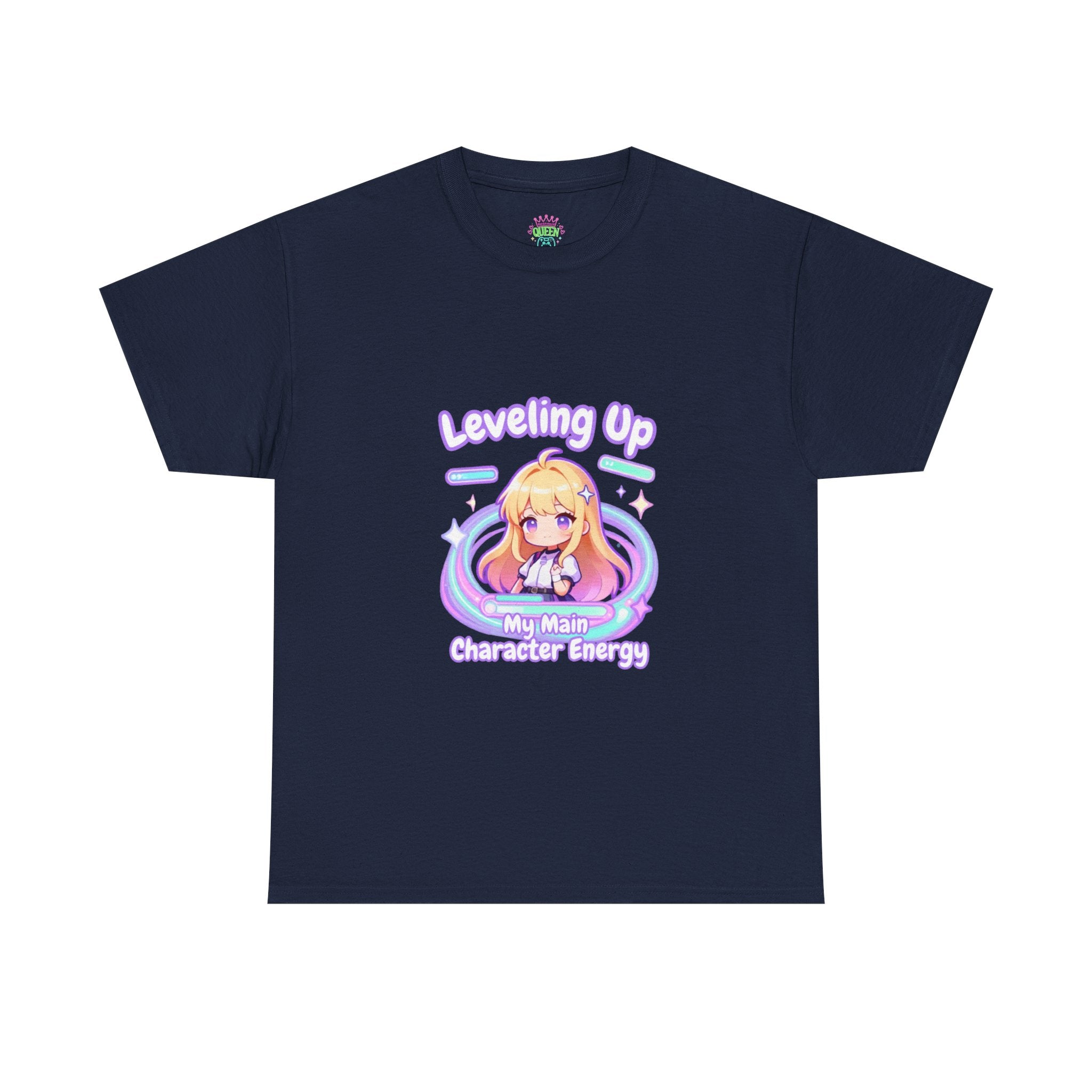 "Leveling Up" Unisex Heavy Cotton Tee