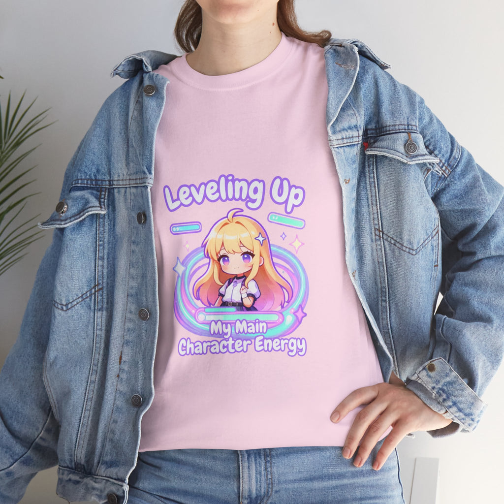 "Leveling Up" Cozy Tee