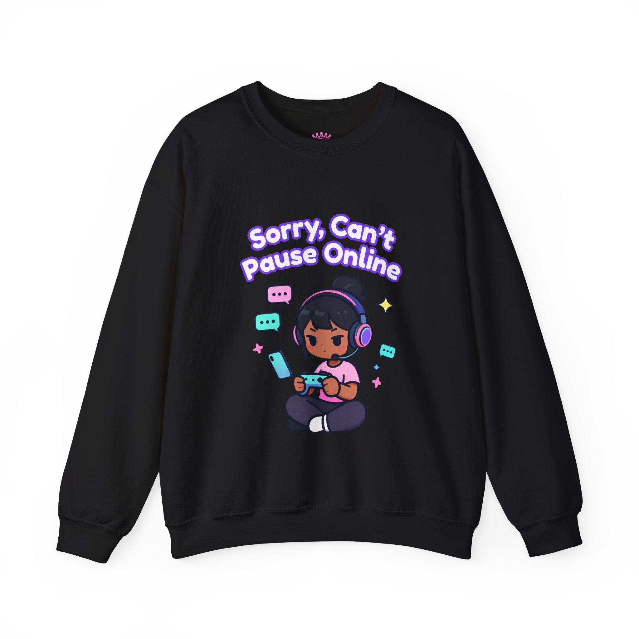 Sorry Can’t Pause Cozy Sweatshirt