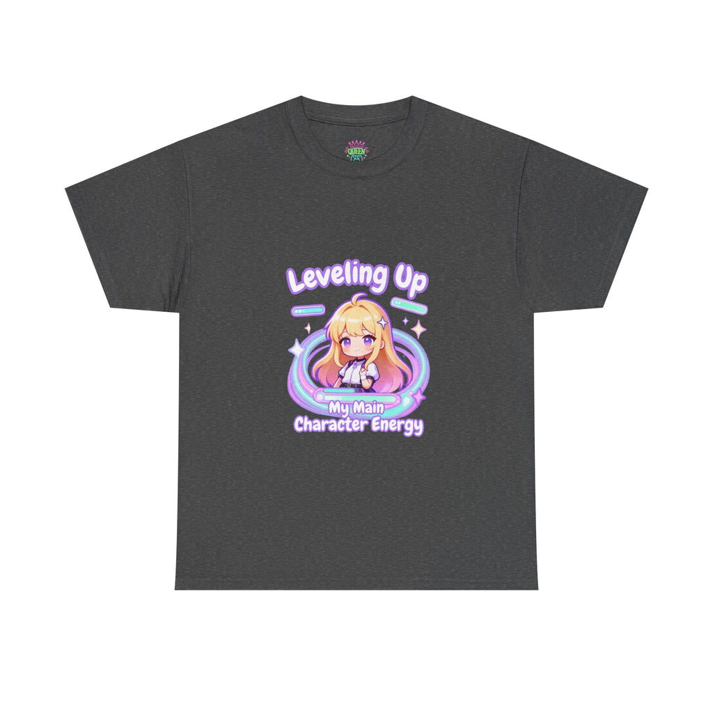 "Leveling Up" Unisex Heavy Cotton Tee
