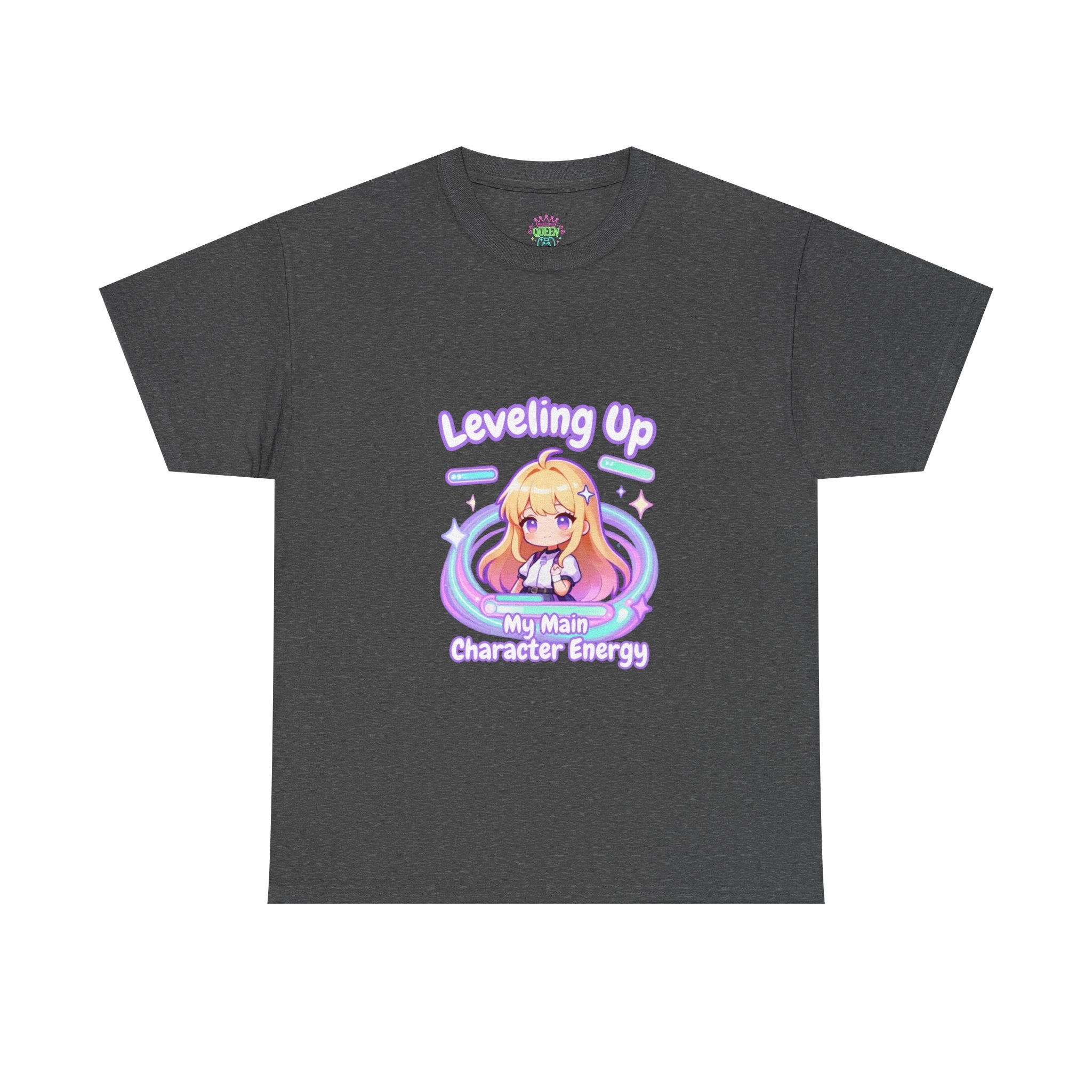 "Leveling Up" Unisex Heavy Cotton Tee