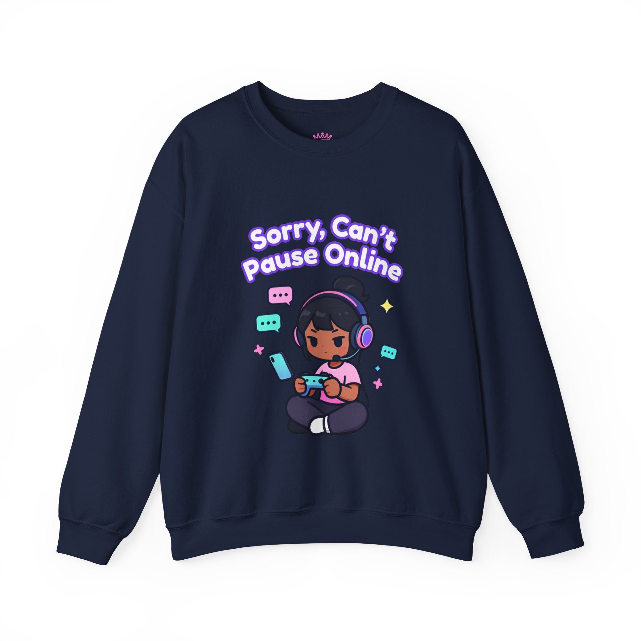 Sorry Can’t Pause Cozy Sweatshirt