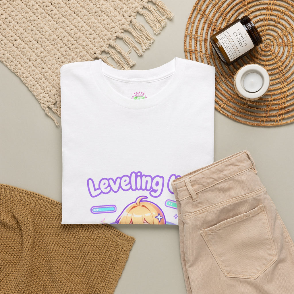 "Leveling Up" Cozy Tee